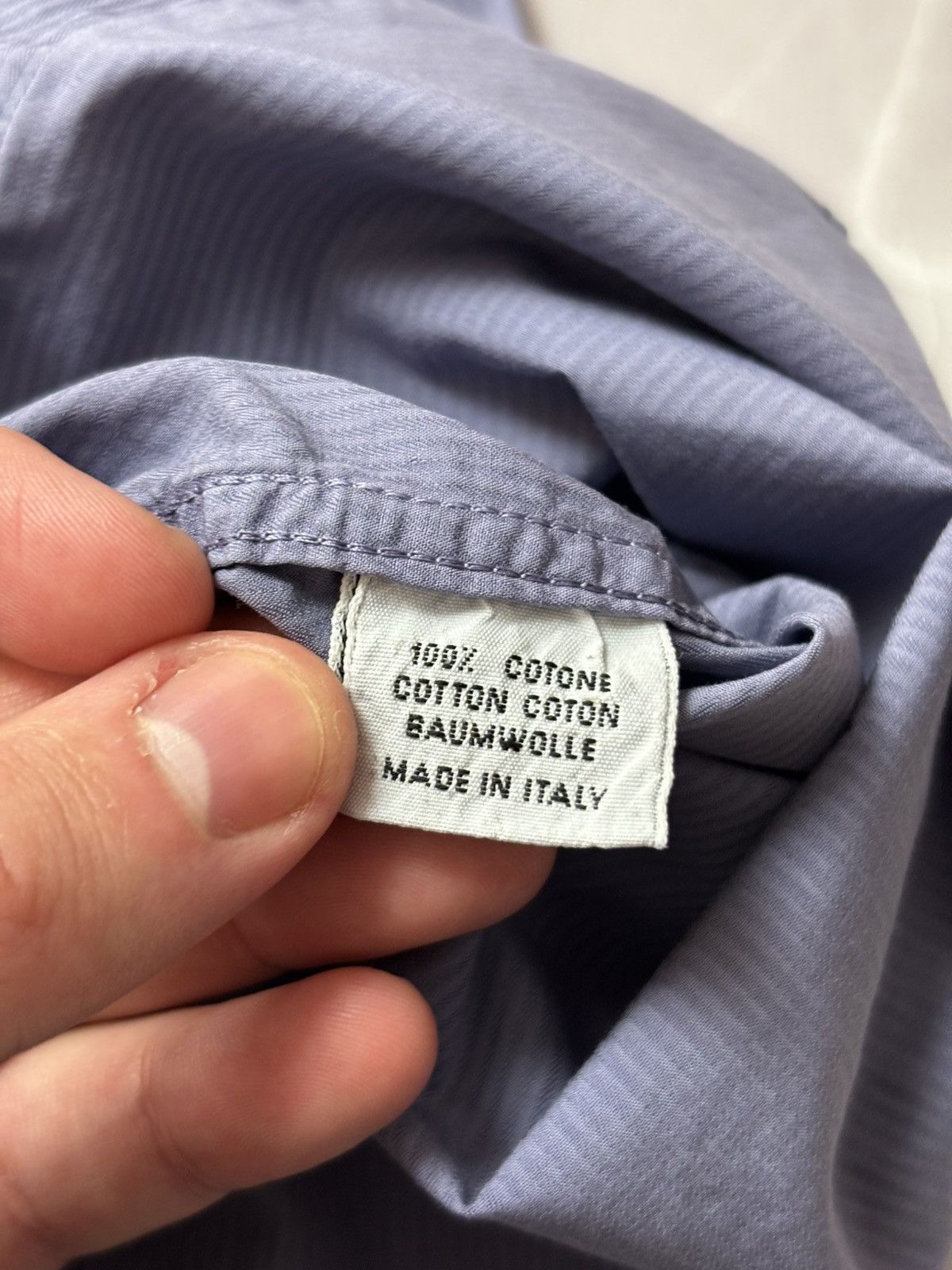 Aeronautica Militare Aeronautica Militare Uniform Shirt Made in Italy Blue-Gray M Size US M / EU 48-50 / 2 - 11 Thumbnail
