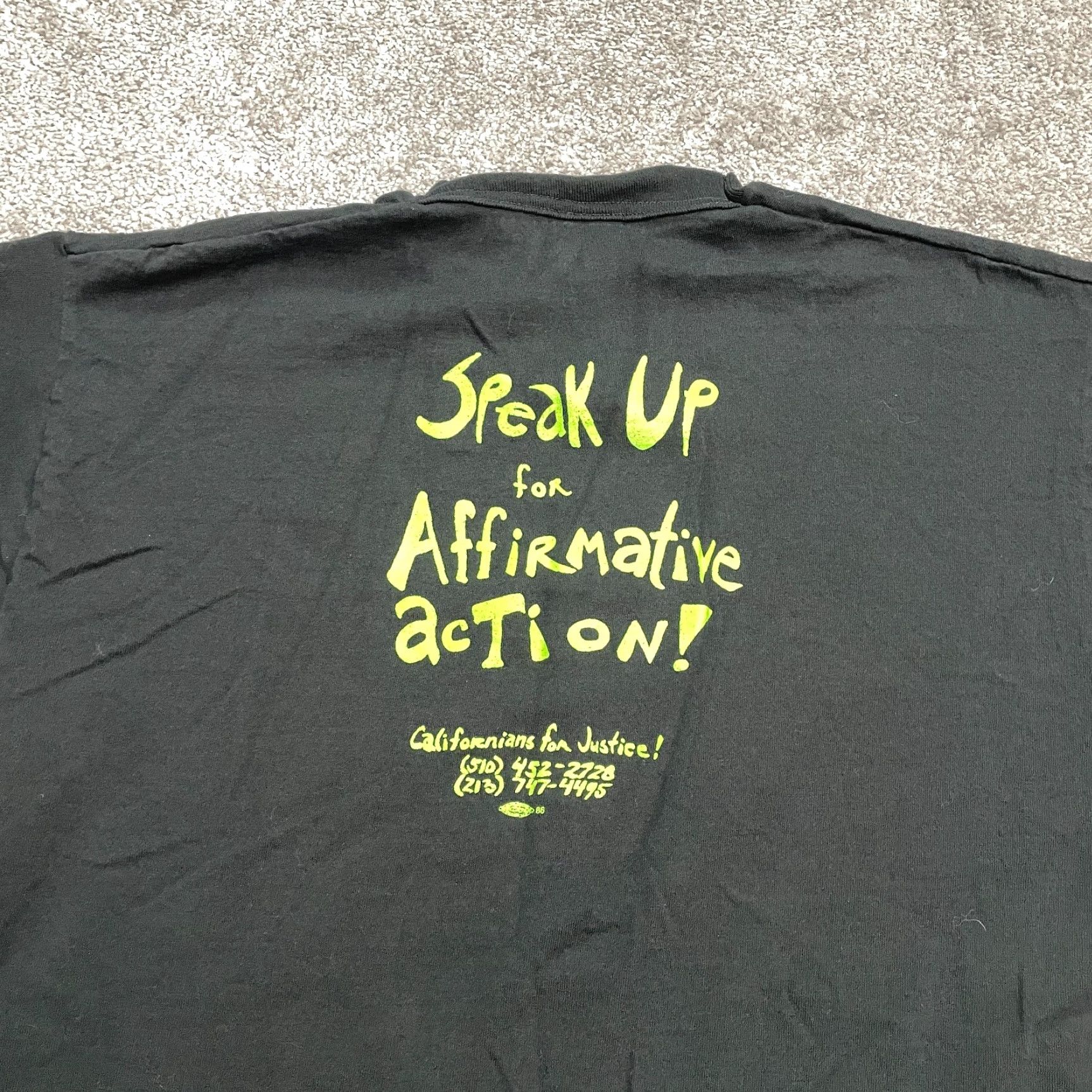 Fruit Of The Loom Fruit Of the Loom Heavy Cotton Graphic T-Shirt Mens XL Black Crew Preshrunk Tee Size US XL / EU 56 / 4 - 3 Thumbnail