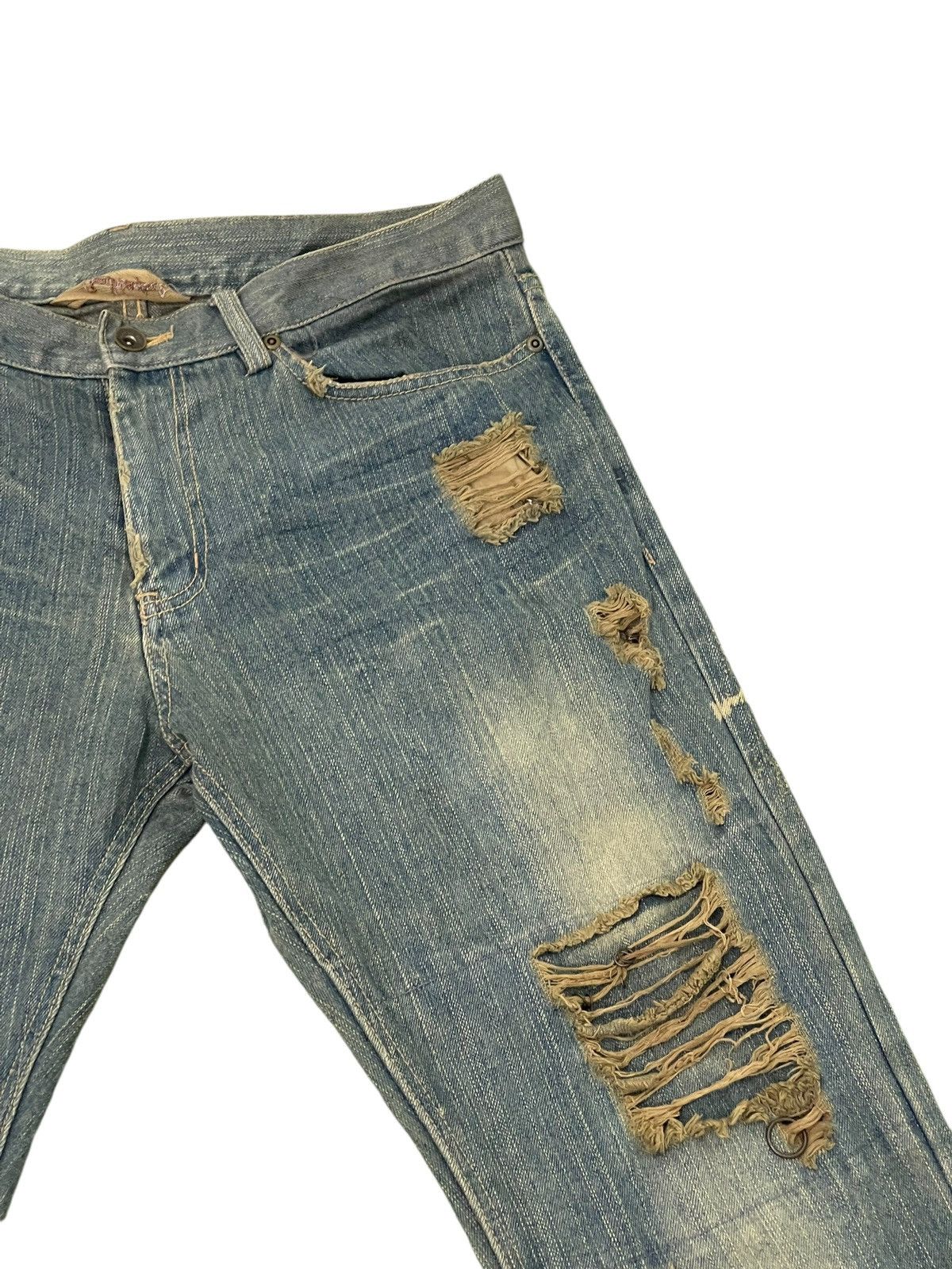 Other Flare Jeans Cimu International Faded Distress Boot Cut 8🟦9 Size US 33 - 8 Thumbnail