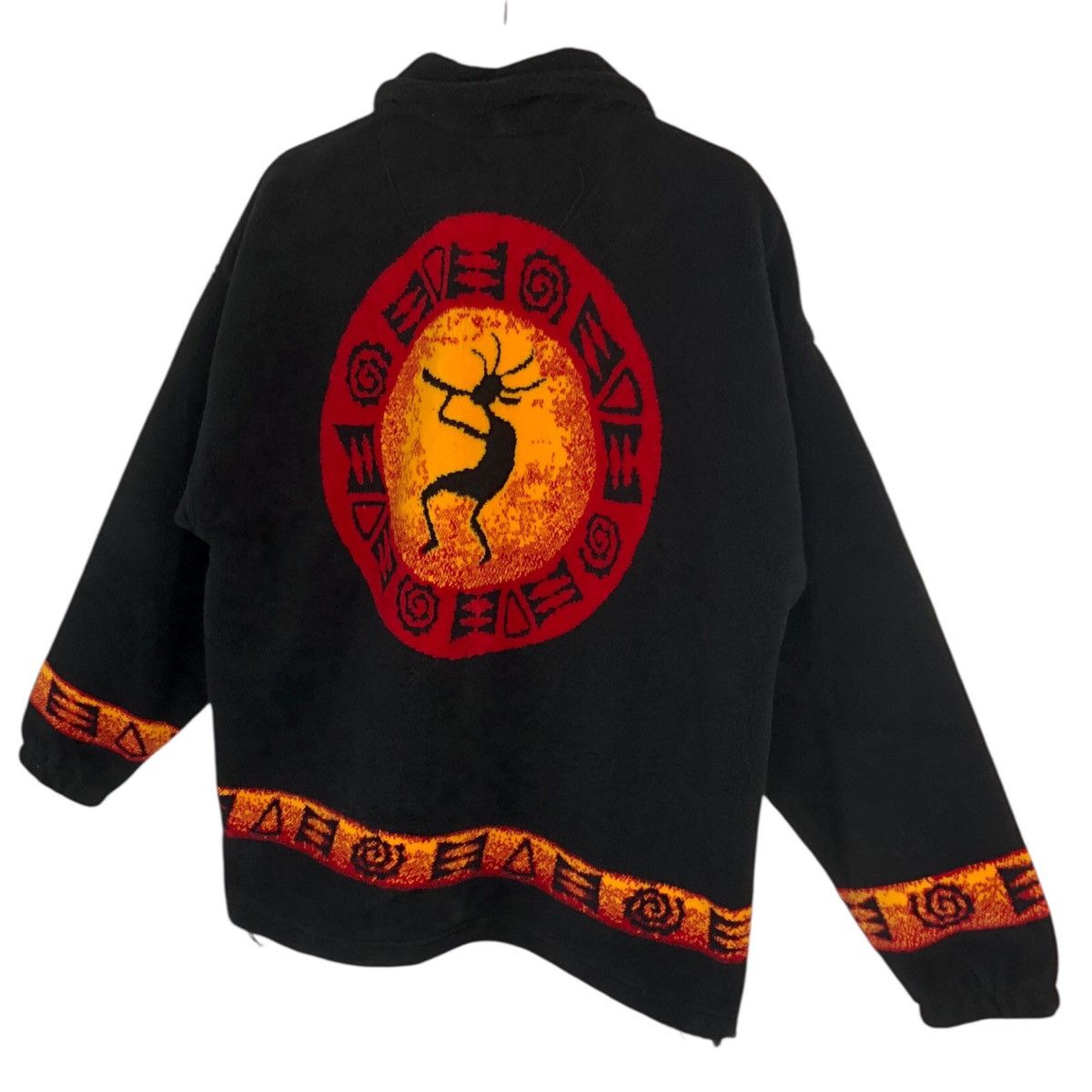 Other Bear Ridge Outfitters Kokopelli Sherpa Fleece Full Zip Coat Size M / US 6-8 / IT 42-44 - 4 Thumbnail