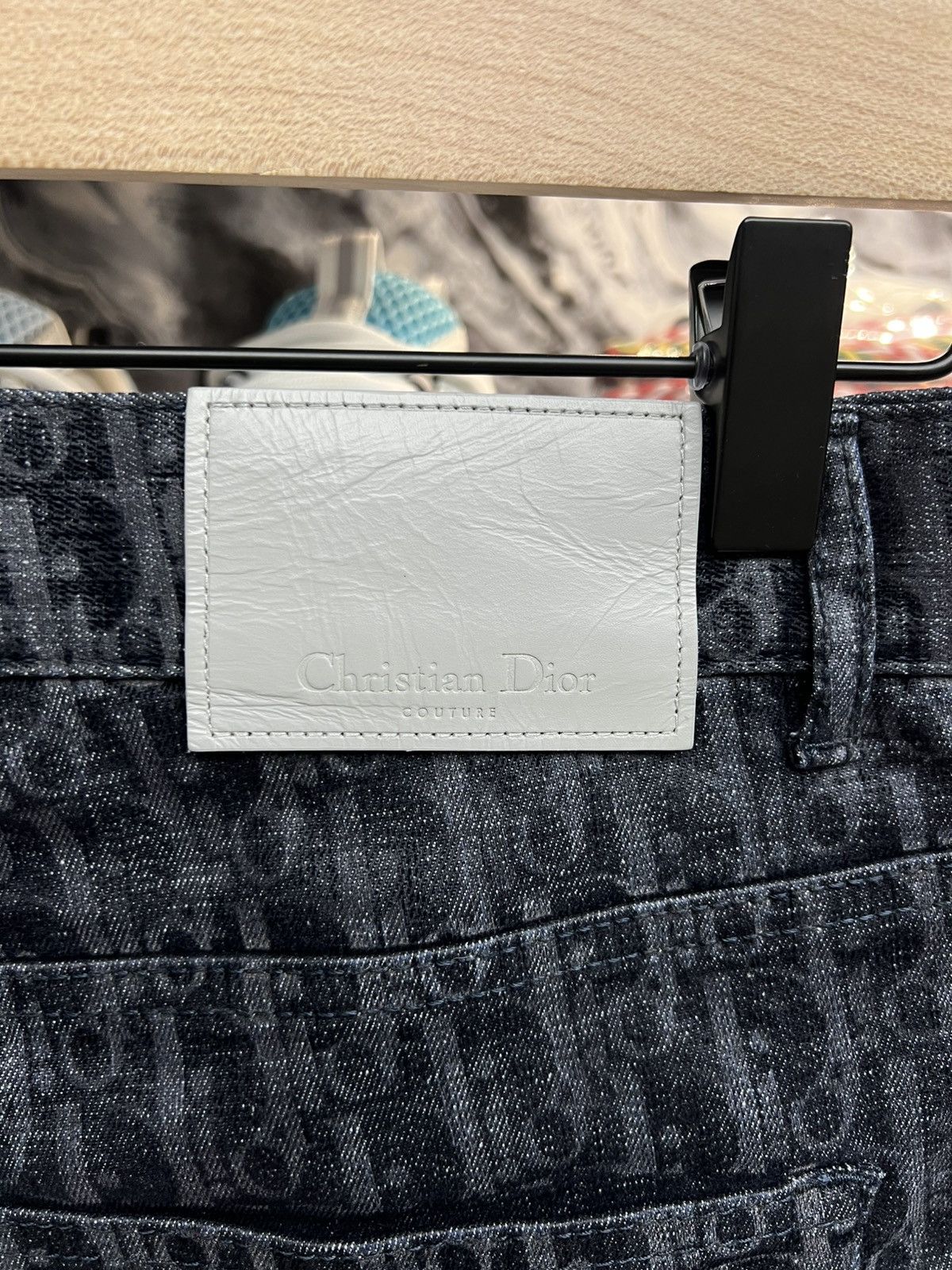 Dior Dior Oblique Jacquard Denim Jeans Size US 31 - 3 Thumbnail