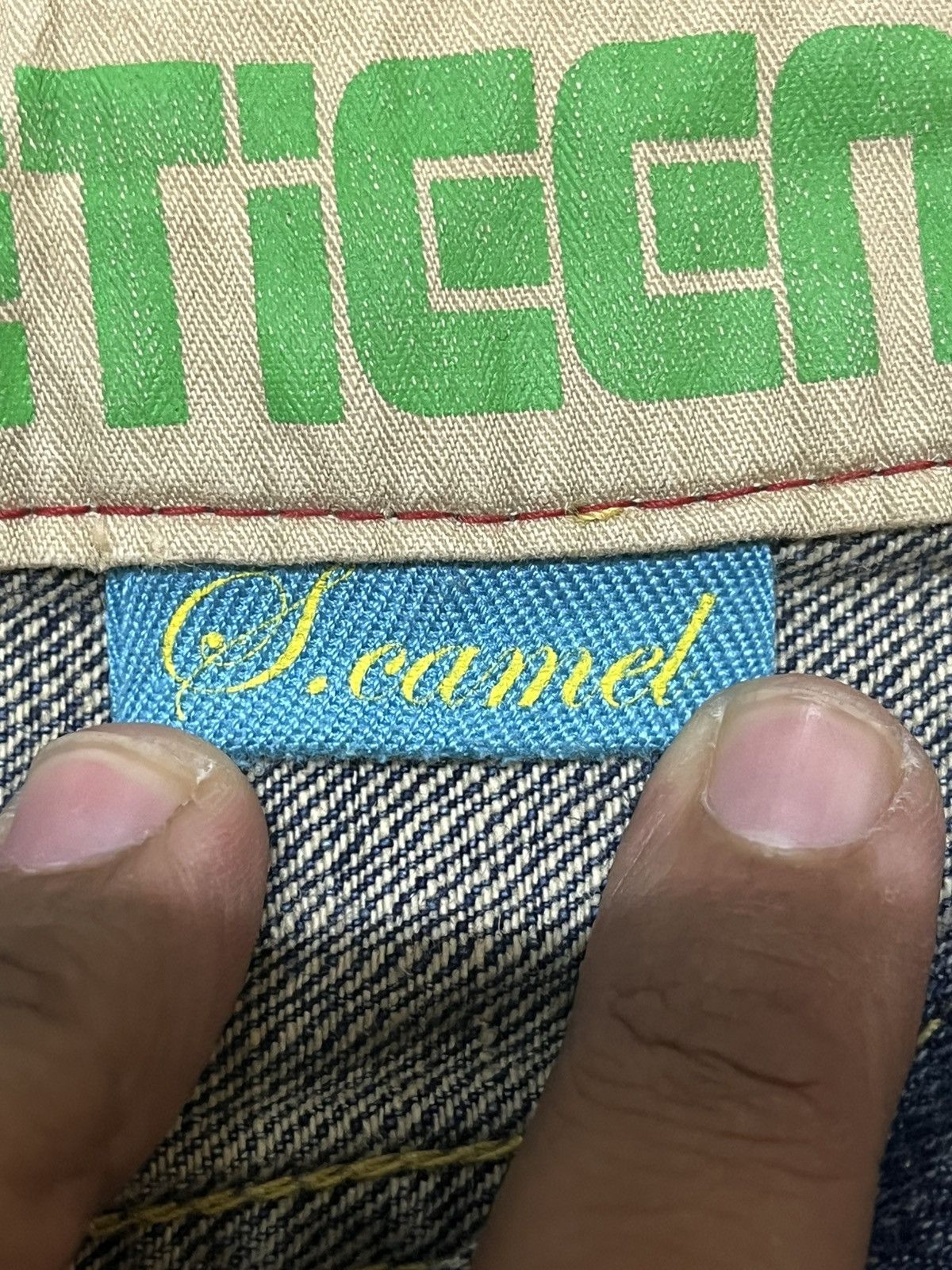 Japanese Brand Vintage Love Cuetieen Flare Grunge Distressed Denim Size US 30 / EU 46 - 9 Thumbnail