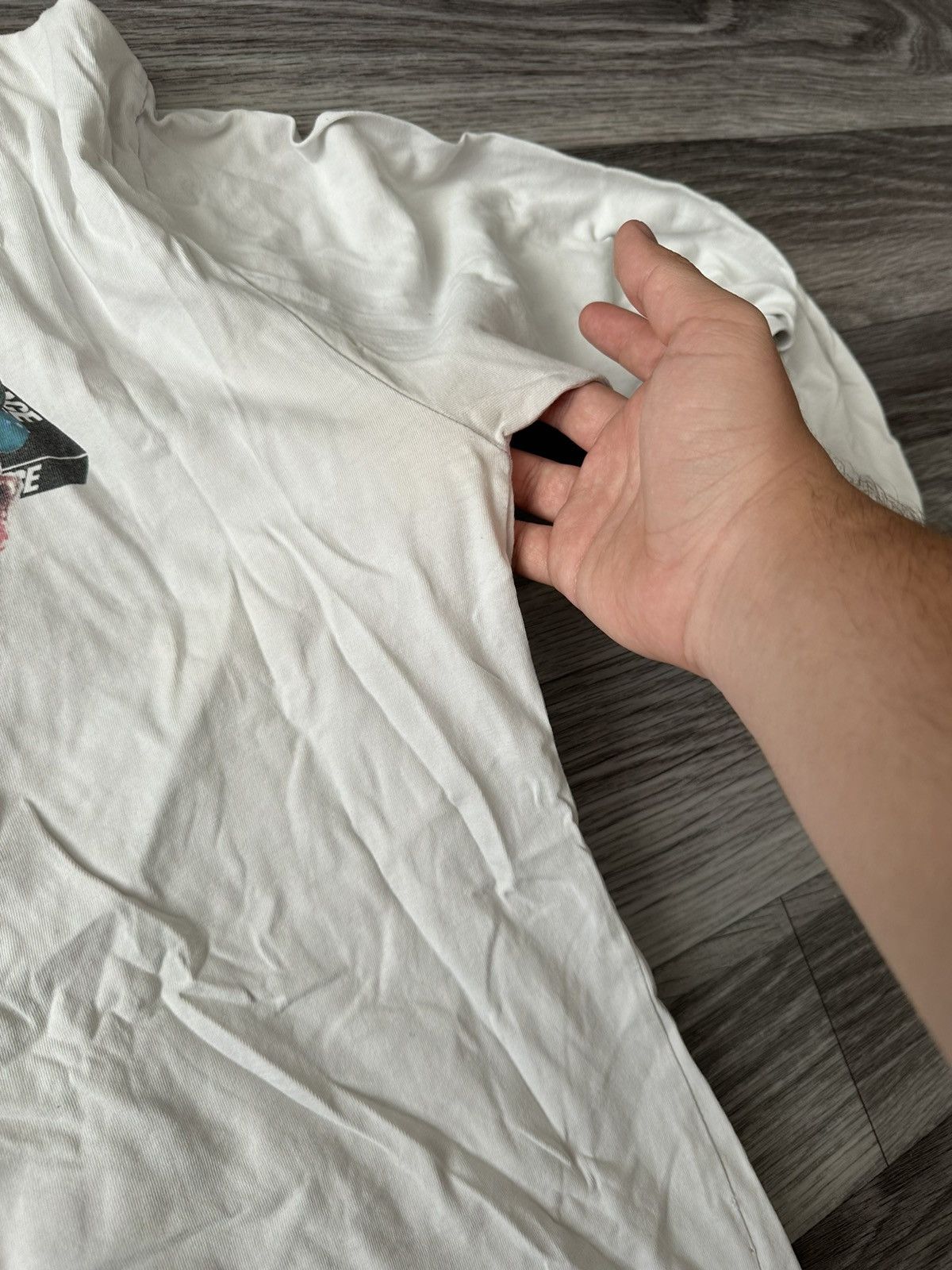 Palace Palace White Snake distressed y2k hype Longsleeve streetwear Size US L / EU 52-54 / 3 - 10 Thumbnail