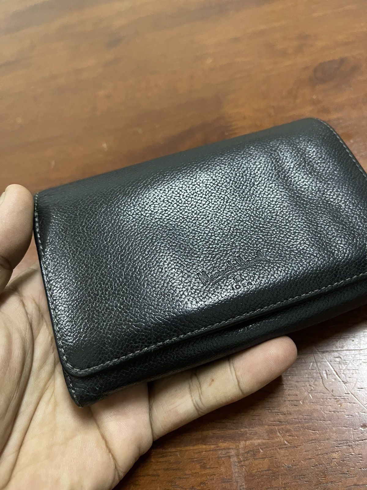 Genuine Leather × IDEA × Margaret Howell Margaret Howell x IDEA Leather Wallet Size ONE SIZE - 4 Thumbnail