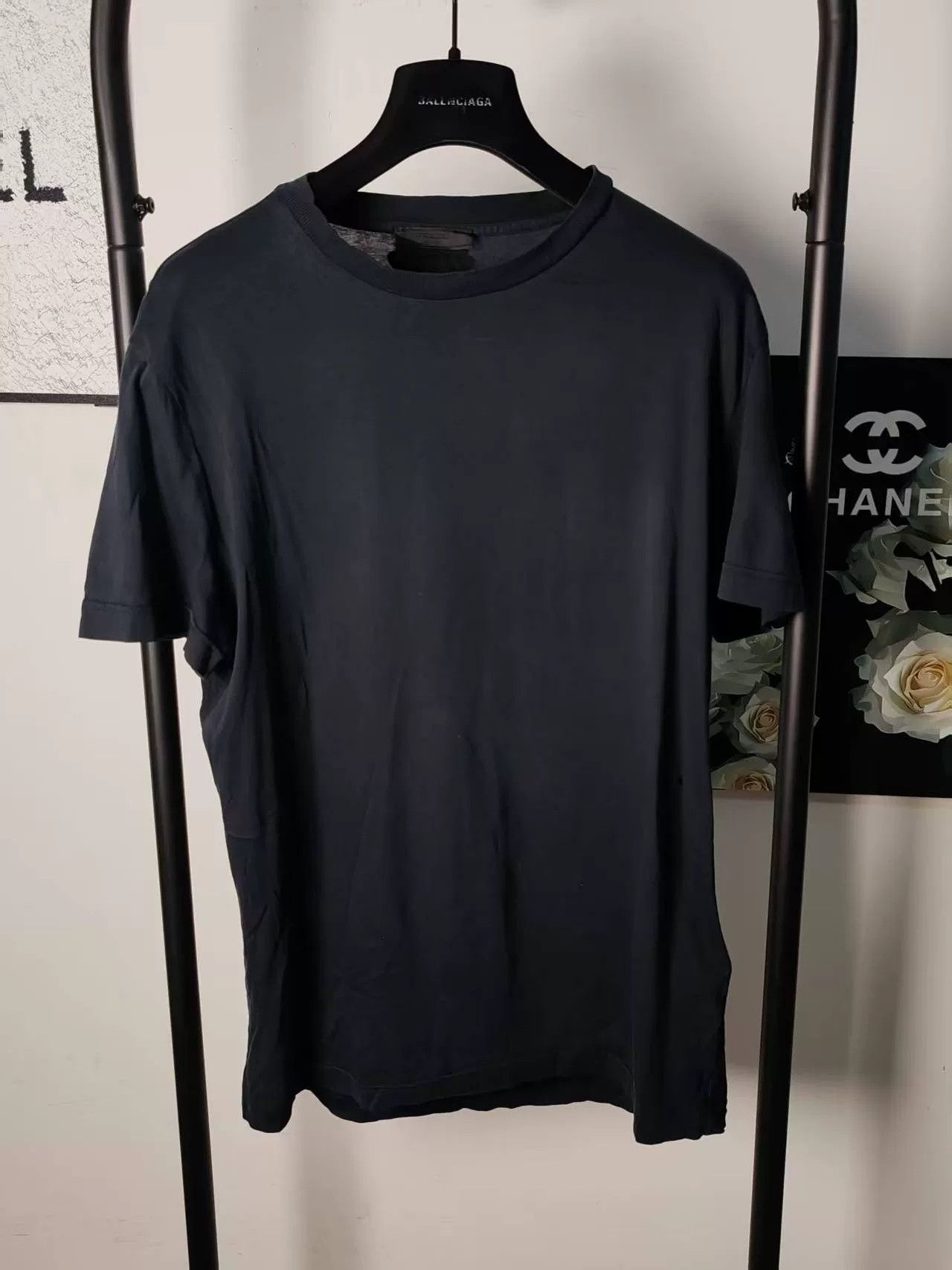 Prada Prada Triangle Logo Short Sleeve Shirt Size US M / EU 48-50 / 2 - 1 Thumbnail