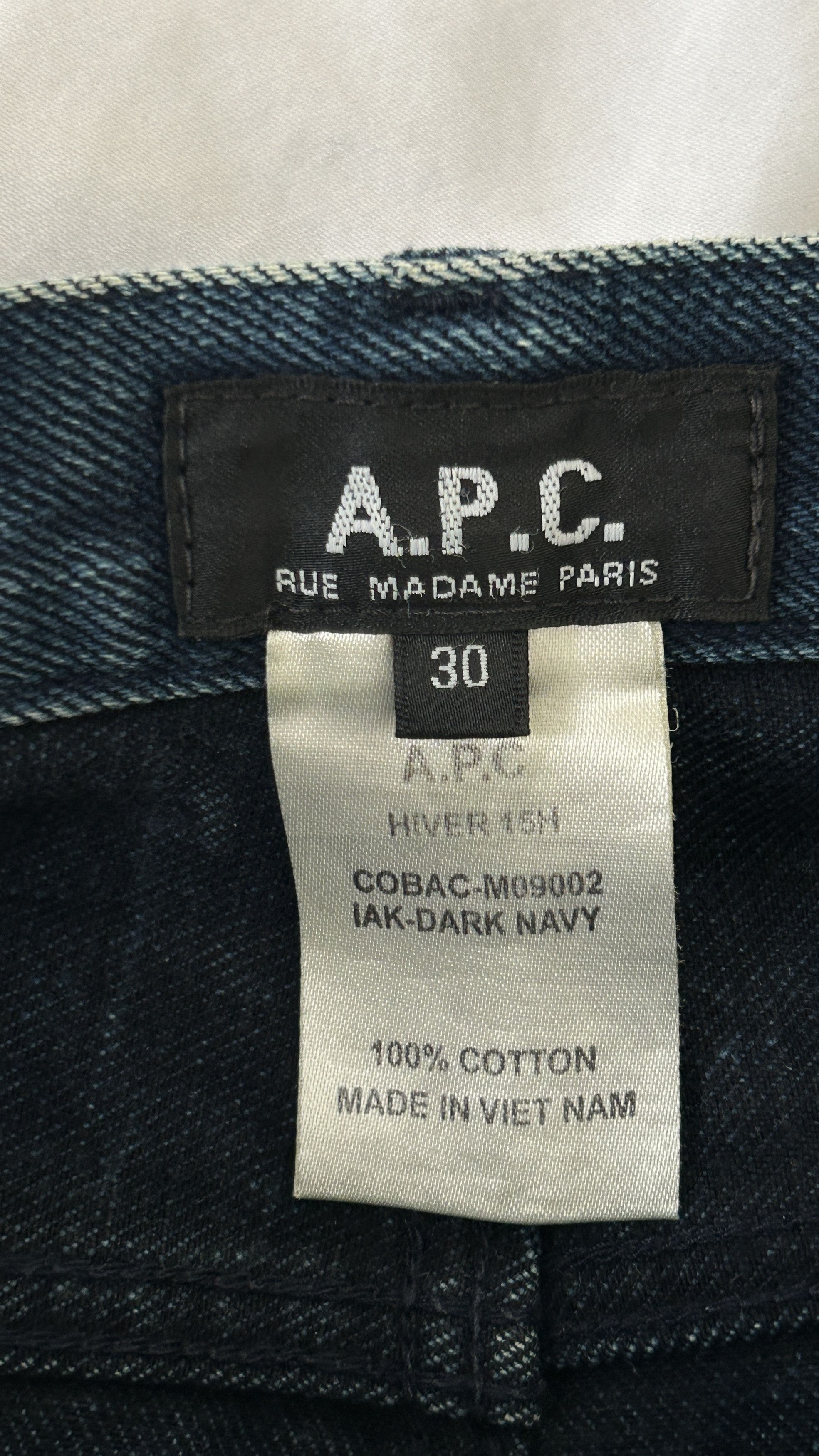 A.P.C. aa . W32 . COLLECTOR . HIVER 15H . COBAC-M09002 . IAK Size US 32 / EU 48 - 4 Thumbnail