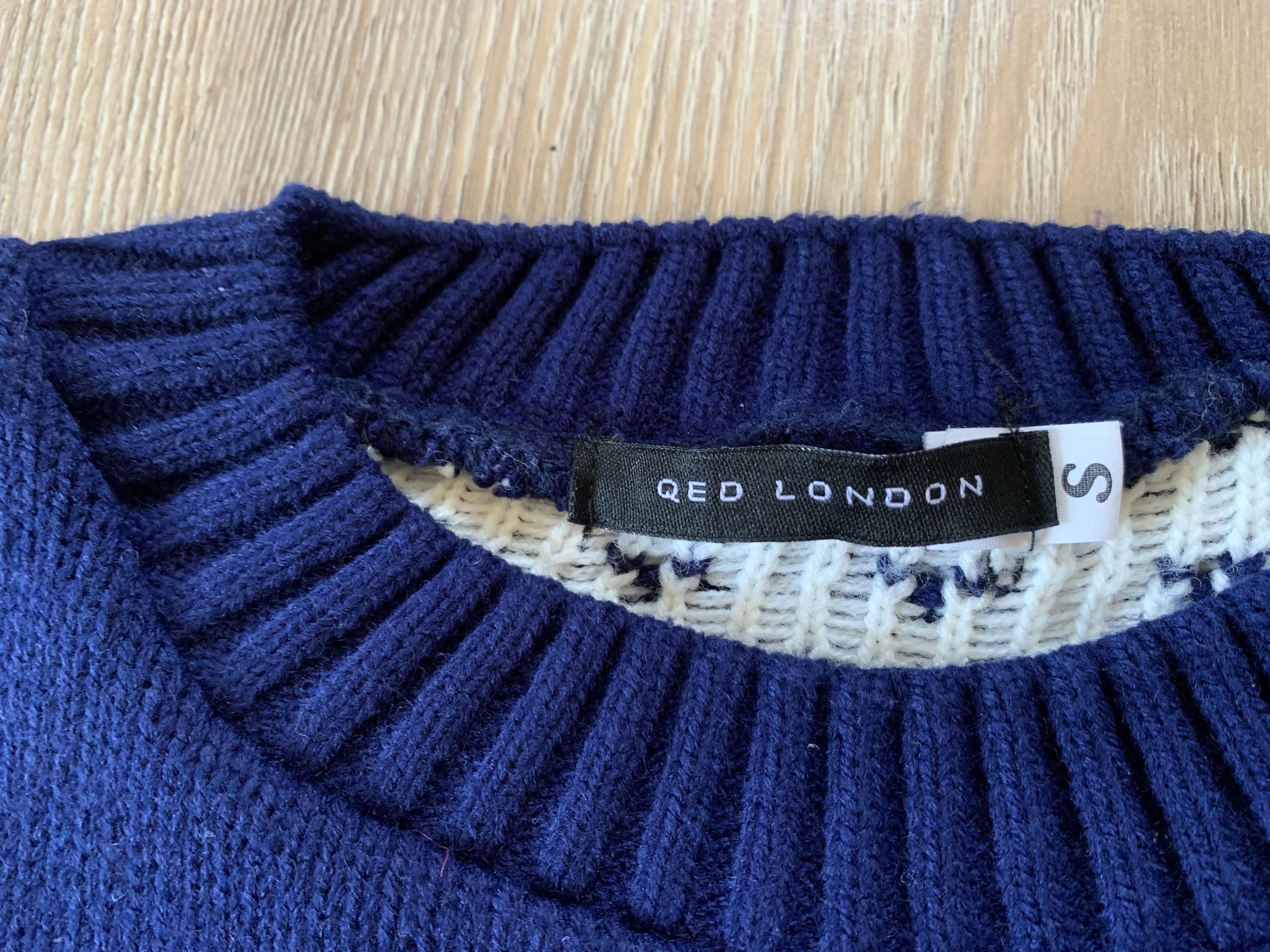 Designer Qed London Womens Knit Sweater Size S / US 4 / IT 40 - 4 Thumbnail