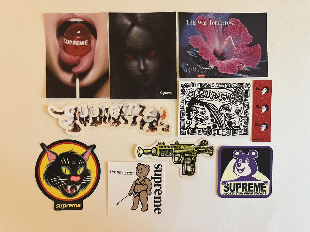 Supreme 10x Supreme Stickers Lot Size ONE SIZE - 1 Preview