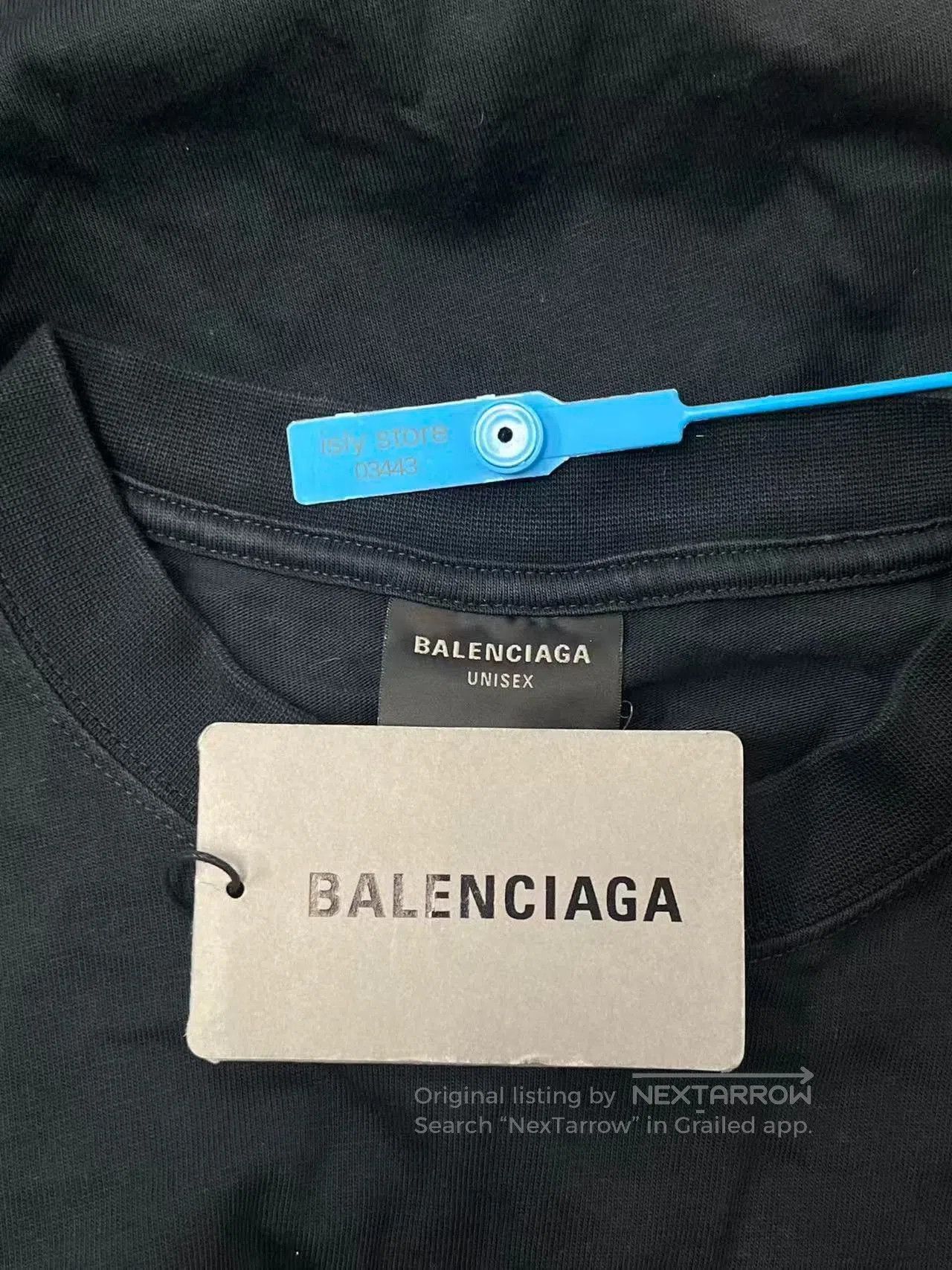 Balenciaga Balenciaga Men's Cotton Short Sleeve T-Shirt. Size US M / EU 48-50 / 2 - 5 Thumbnail