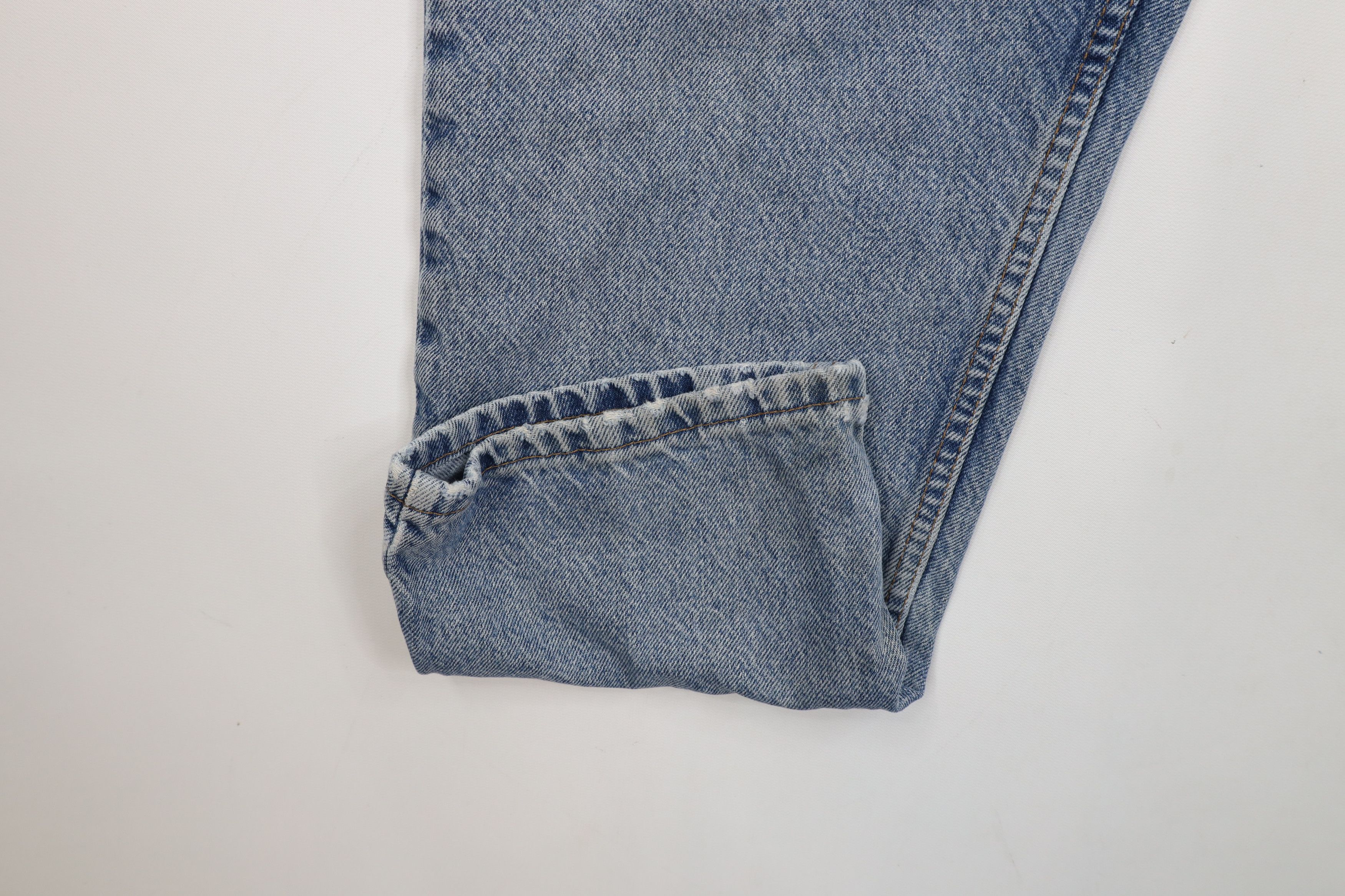 Tommy Hilfiger × Vintage Vintage 90s Tommy Hilfiger Spell Out Straight Leg Jeans USA Size US 34 / EU 50 - 5 Thumbnail