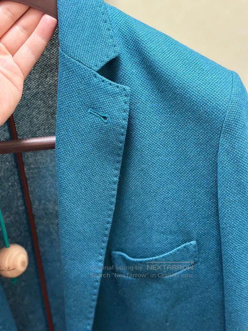 Loro Piana Loro Piana Velvet Knit Jacket. Size US XL / EU 56 / 4 - 3 Thumbnail