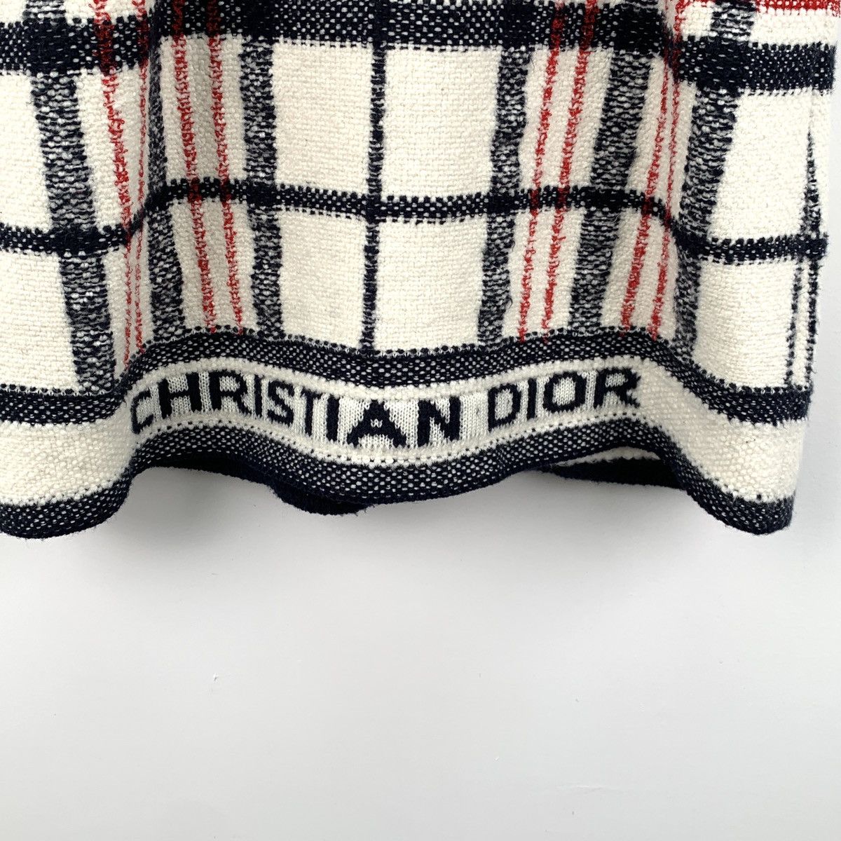 Dior Dior Color-block Plaid Cotton Knit Cami Dress K26WX Size XXS / US 00 / IT 34 - 5 Thumbnail