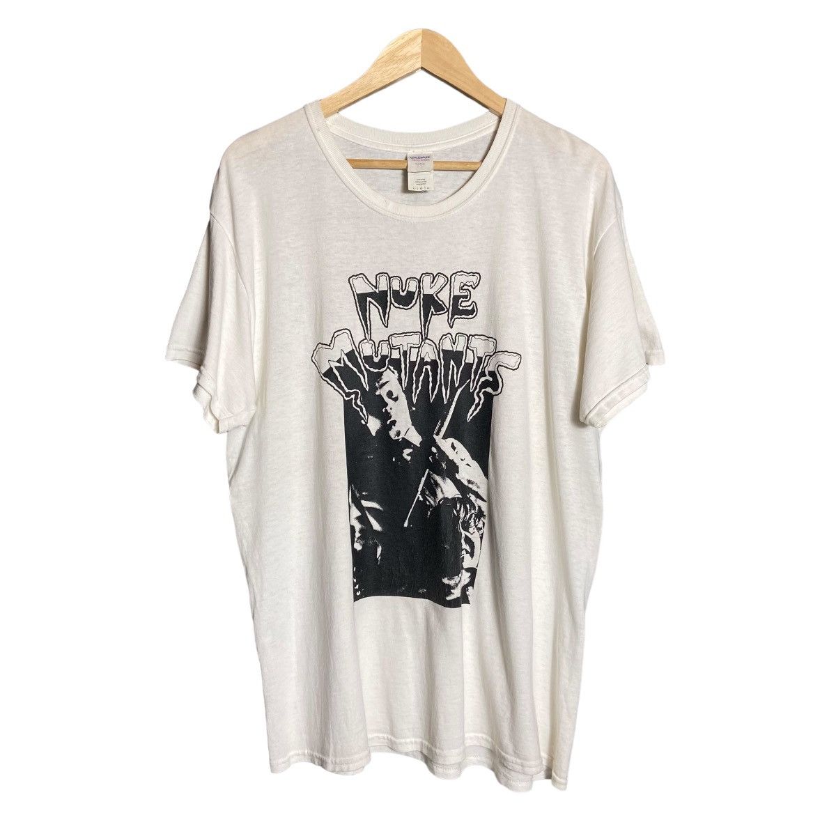 Band Tees × Vintage Vintage Y2K Nuke Mutants Hardcore Punk Band Tee Size US L / EU 52-54 / 3 - 1 Thumbnail