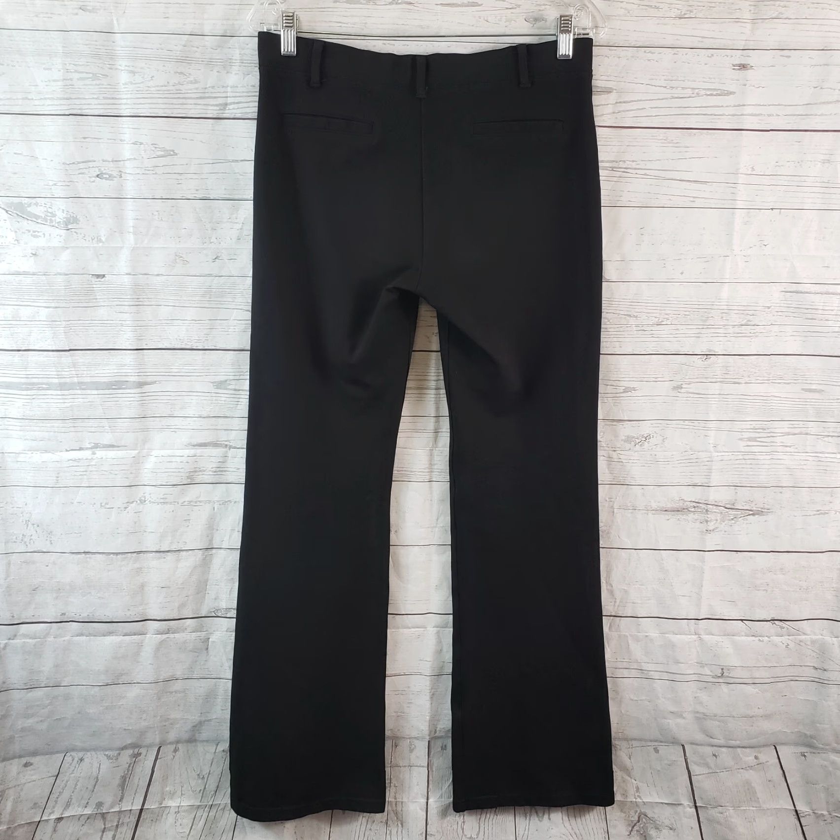 Vintage Betabrand Womens Dress Yoga Pants Boots Cut Black Pull On Mid Rise M Size 32" / US 10 / IT 46 - 3 Thumbnail
