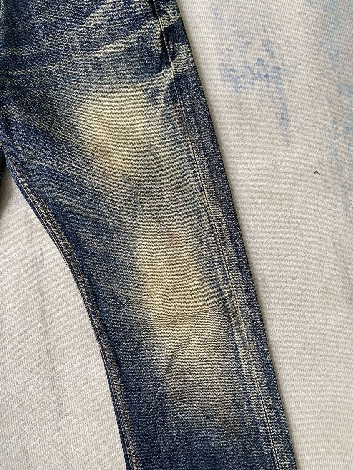 JACKROSE Jack Rose Japan Blue Faded Rusty Claw Marks Denim Size US 32 / EU 48 - 9 Thumbnail