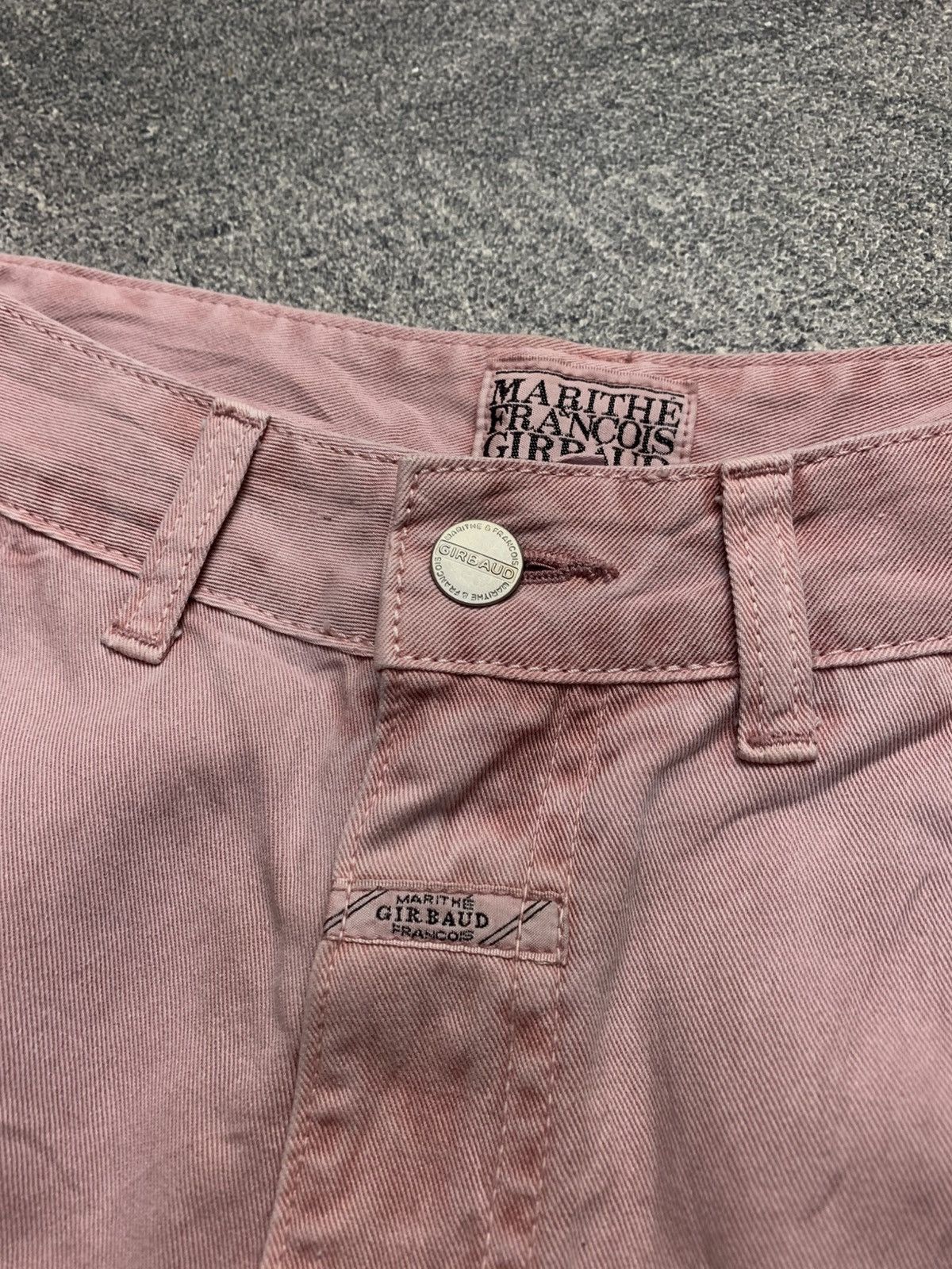 Marithe + Francois Girbaud 🐍 Marithe Francois Girbaud High Waisted Wide Leg Jeans Size 25" / US 0 / IT 36 - 4 Thumbnail