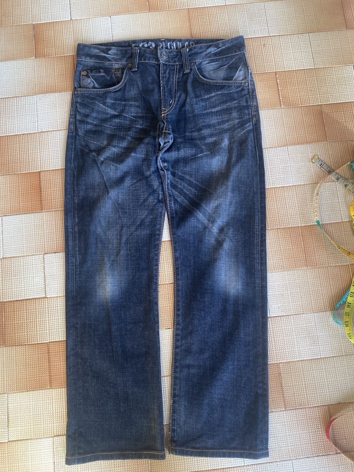 Edwin × PPFM × Vintage Vintage edwin blue trip 503 regular denim Size US 30 / EU 46 - 1 Thumbnail