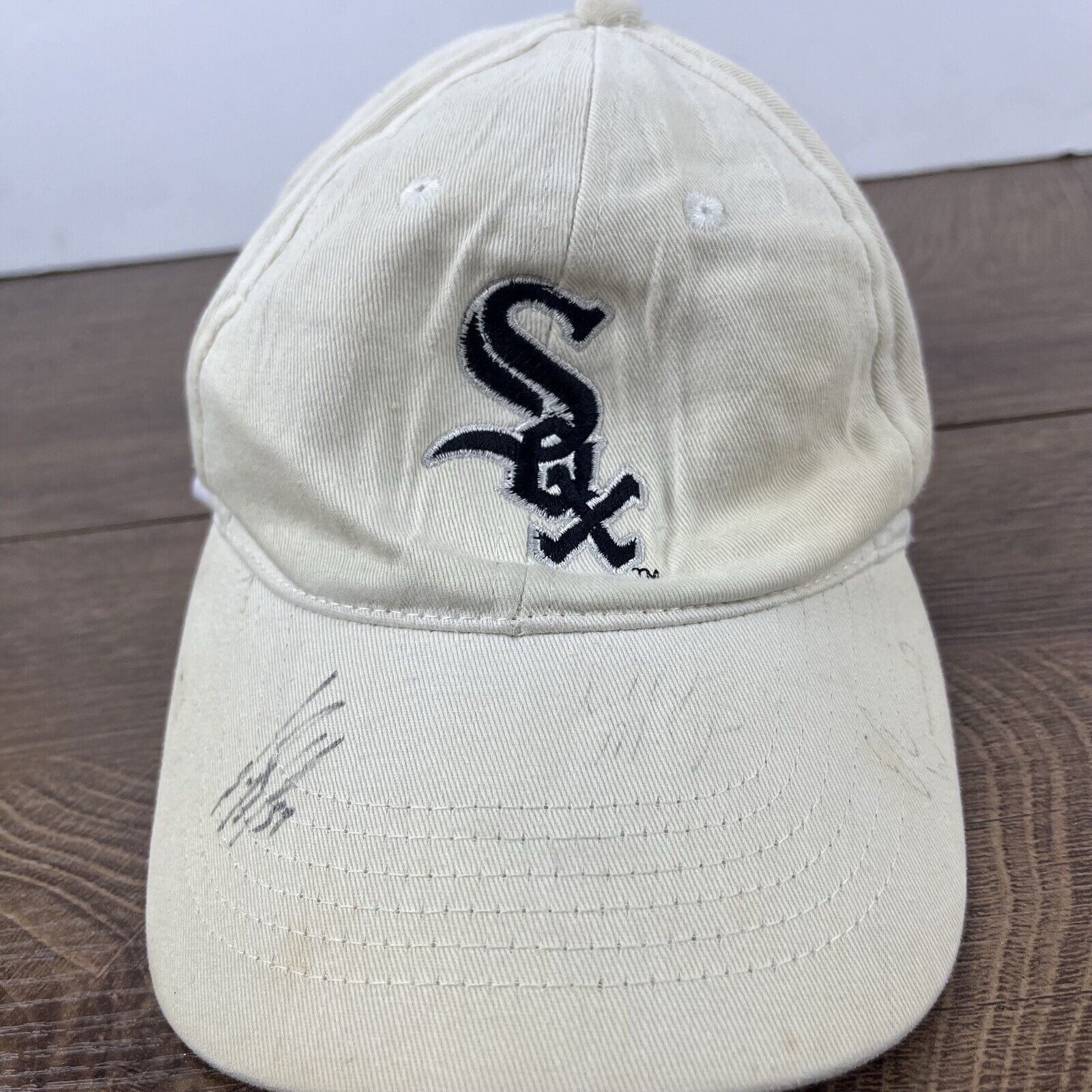 Other Chicago White Sox Hat White Chicago Adjustable Hat White Adu Size ONE SIZE - 6 Thumbnail