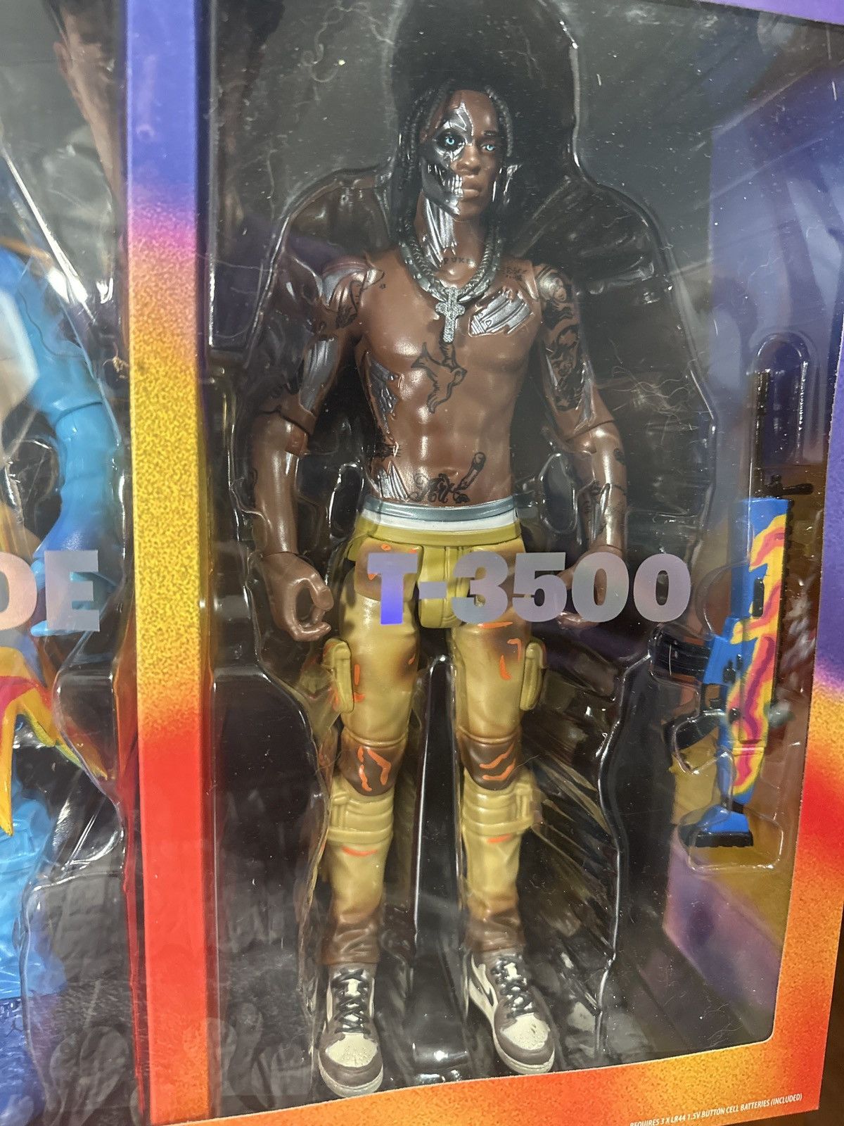 Travis Scott Travis Scott Fortnite Action Figure Size ONE SIZE - 7 Thumbnail