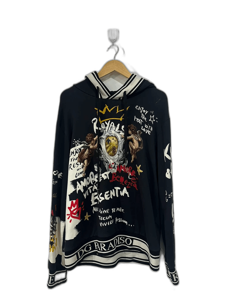 Dolce & Gabbana Dolce&Gabbana Angel Crown Hoodie Size 54 Size US XXL / EU 58 / 5 - 1 Thumbnail