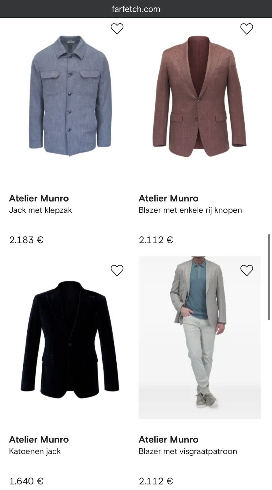 SHINE LUXURY ATELIER MUNRO Frost GGray Car Coat Loro Piana Storm System M Size US M / EU 48-50 / 2 - 4 Thumbnail