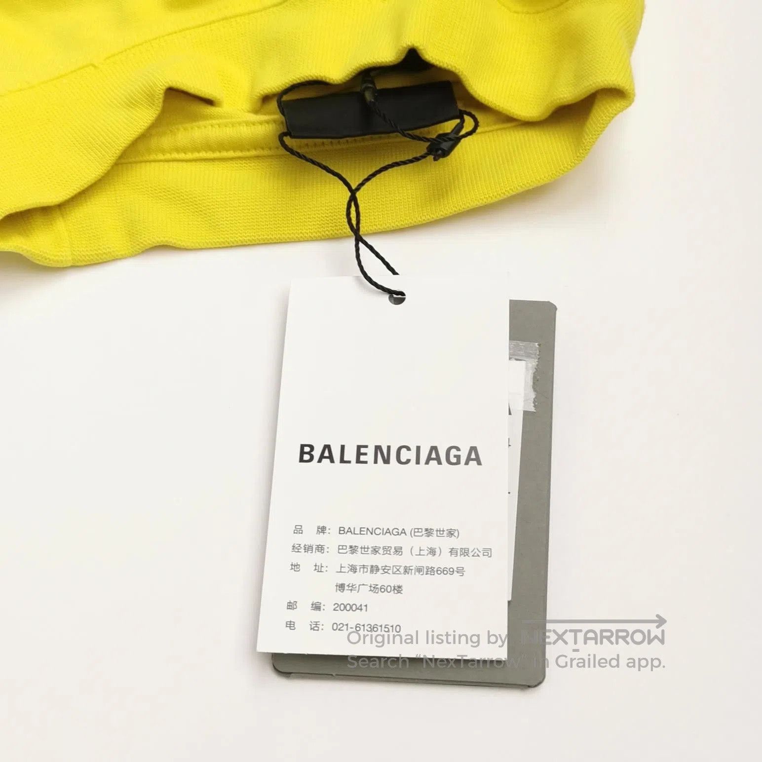 Balenciaga Balenciaga Darkwave Yellow Graphic Print T-Shirt XS. Size US XS / EU 42 / 0 - 1 Thumbnail