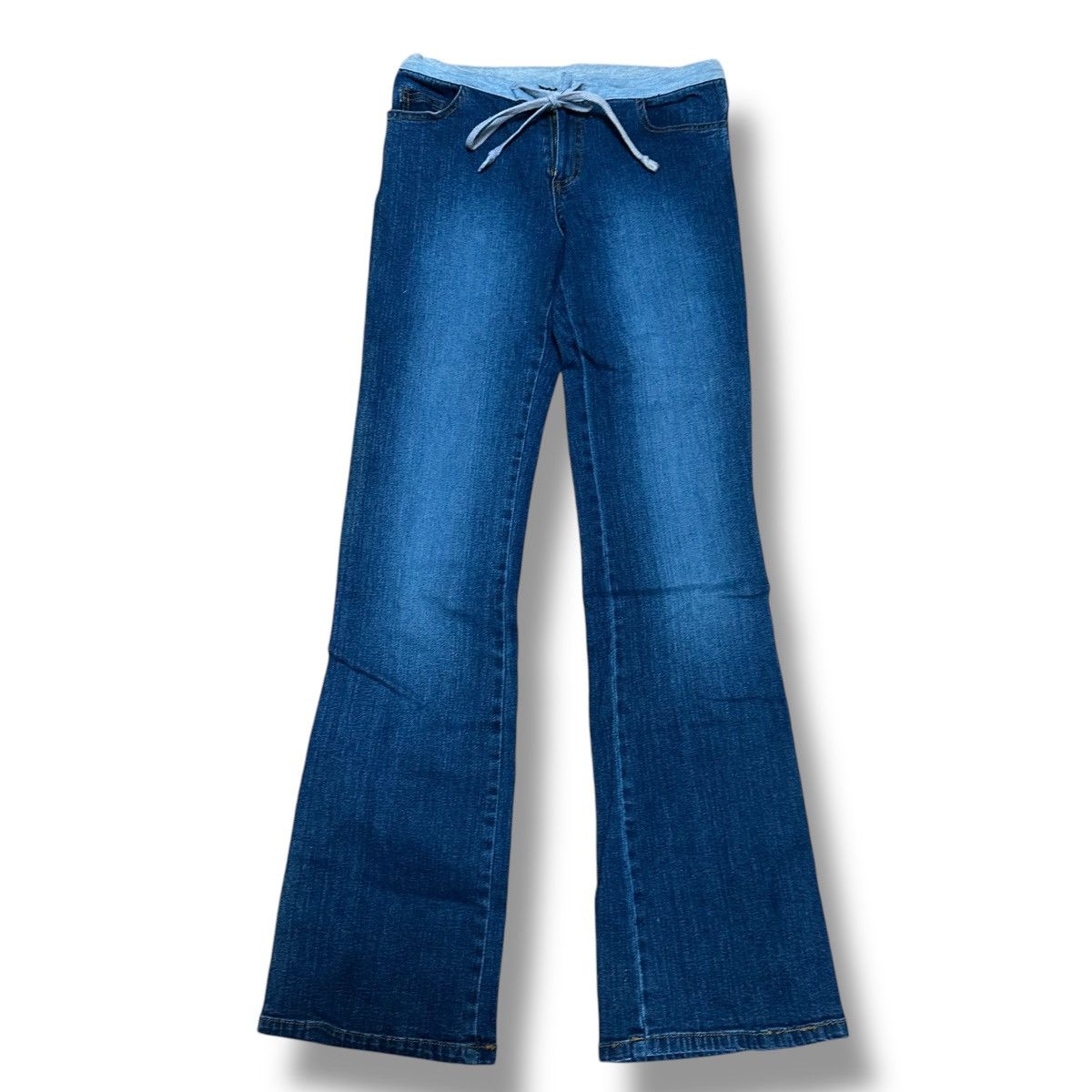 Other Vintage Sans Souci drawstring bootcut jeans Size 26" / US 2 / IT 38 - 1 Thumbnail