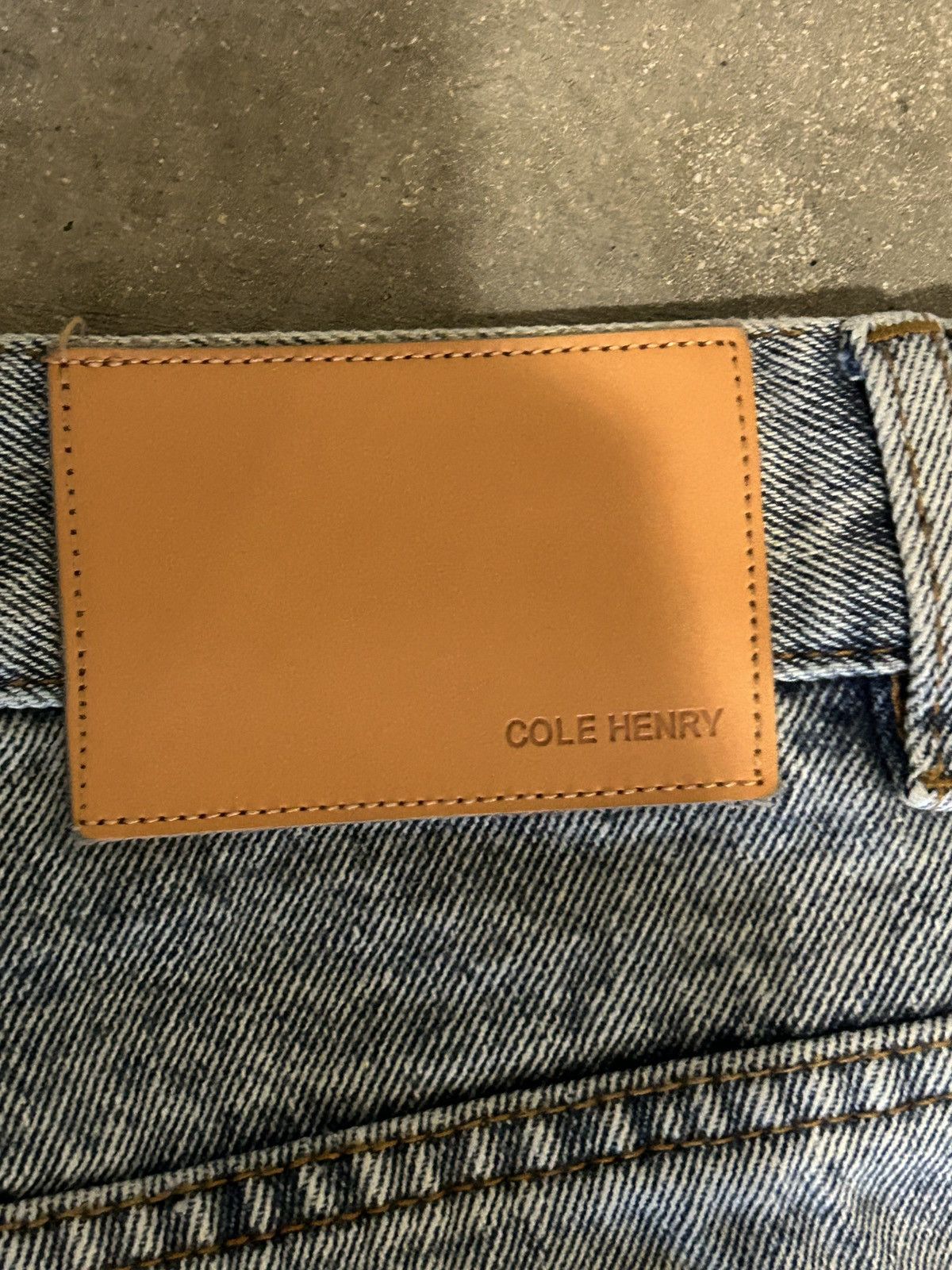 Cole Henry Cole Henry Baggy Washed Denim Size US 30 / EU 46 - 4 Thumbnail