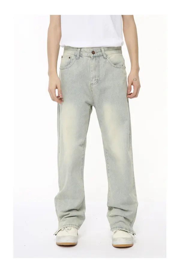 Japanese Brand Mitsui x Mint High Street Distressed Slit Zipper Jeans Size US 32 / EU 48 - 8 Thumbnail