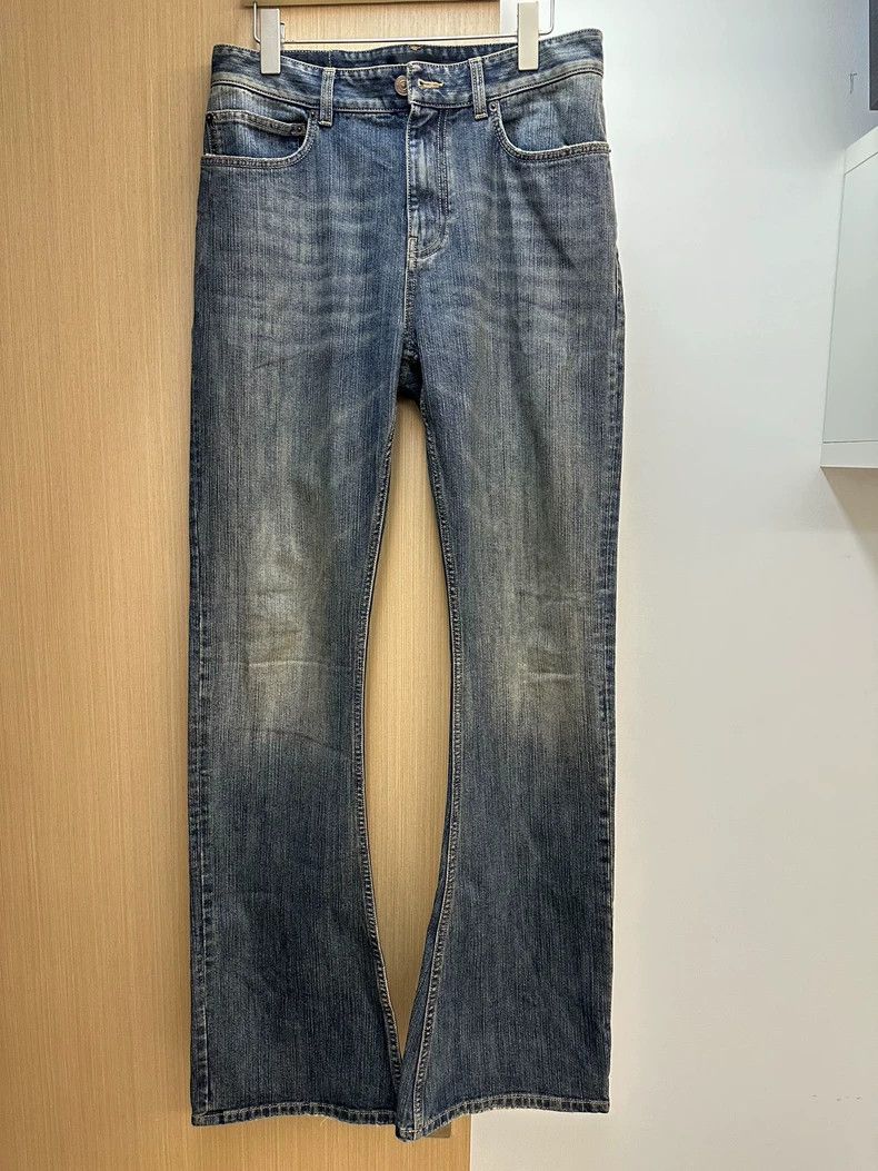 Balenciaga Balenciaga size M Bootcut Denim Pants Size US 27 - 1 Thumbnail