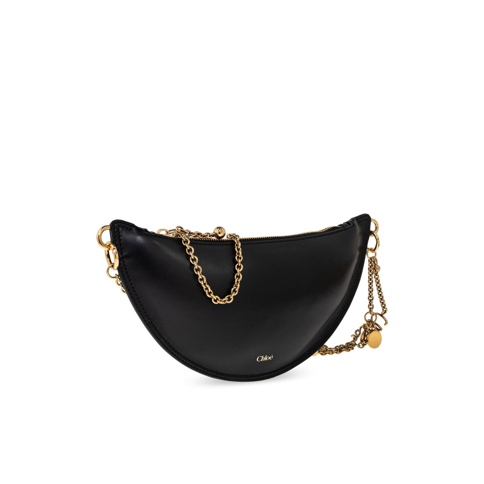Chloe Chloe Icons Black Leather Shoulder Bag New & Authentic Size ONE SIZE - 3 Thumbnail