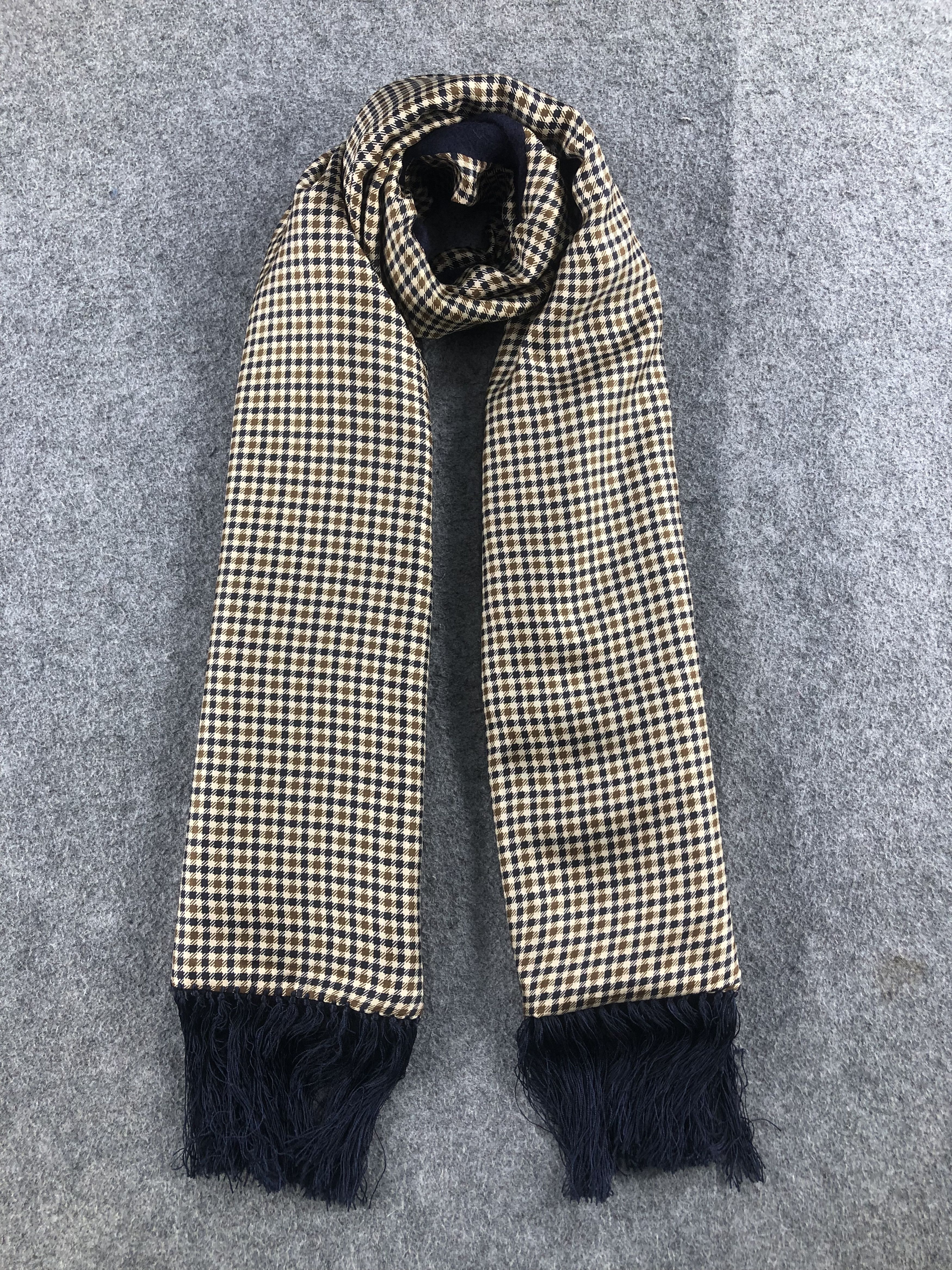 Aquascutum Aquasqutum Silk Cashmere Scarf / Muffler / Neckwear Size ONE SIZE - 1 Thumbnail