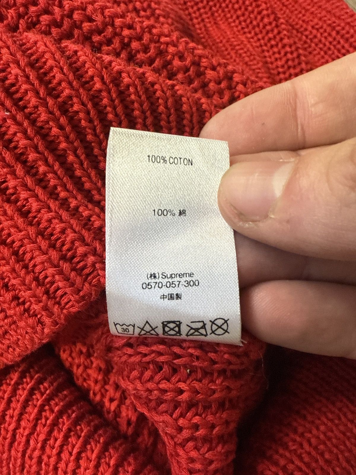 Comme des Garcons × Supreme Comme des garcons supreme sweater red large rare Size US L / EU 52-54 / 3 - 3 Thumbnail
