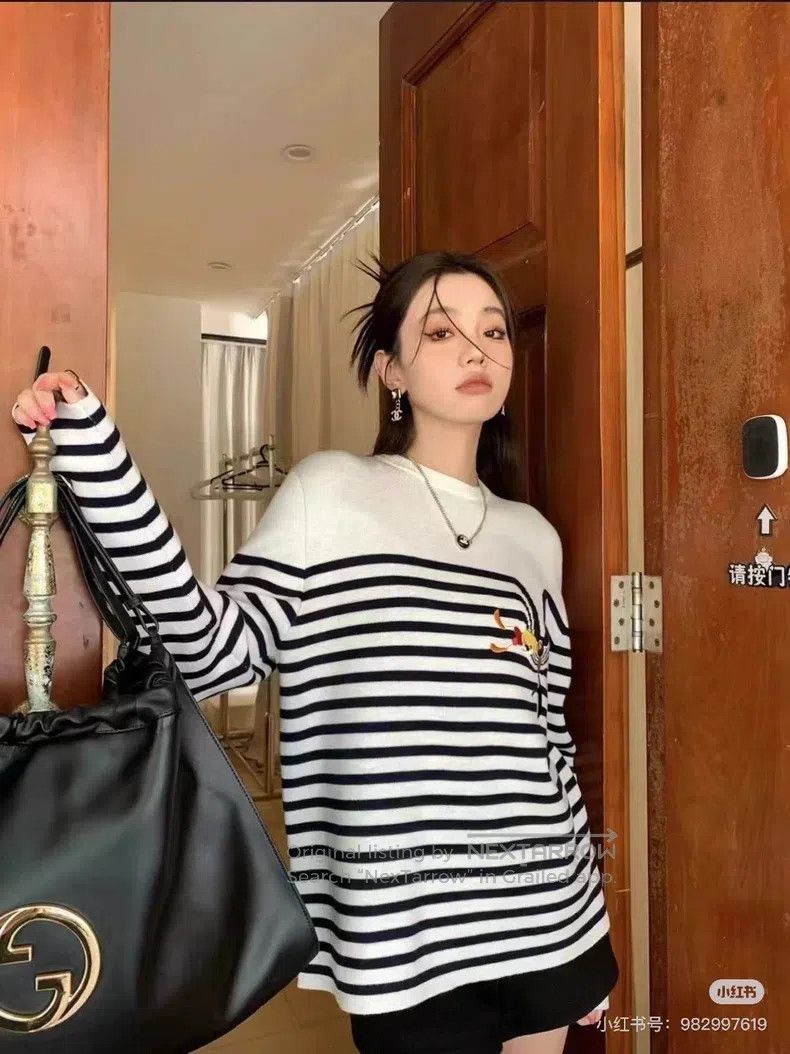 Loewe Loewe Striped Knit Sweater Size S / US 4 / IT 40 - 1 Thumbnail