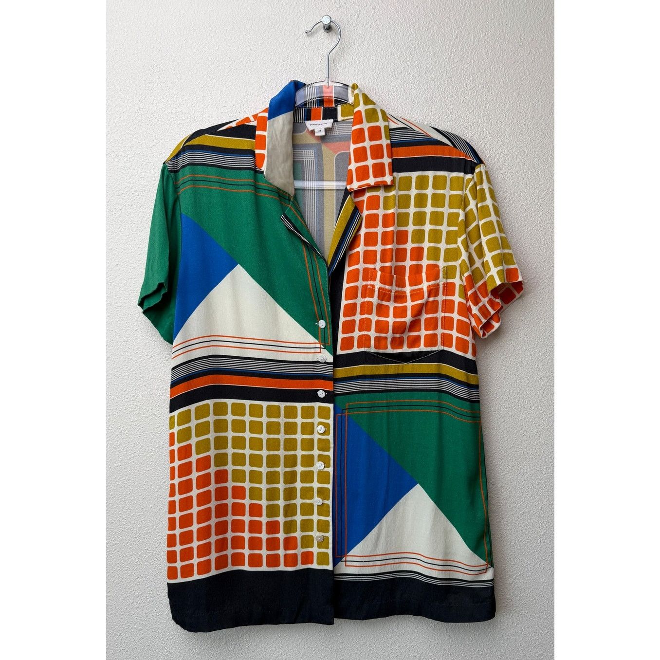 Other Song of Style Elsie Multi Geo Scarf Blouse XS Size XS / US 0-2 / IT 36-38 - 4 Thumbnail