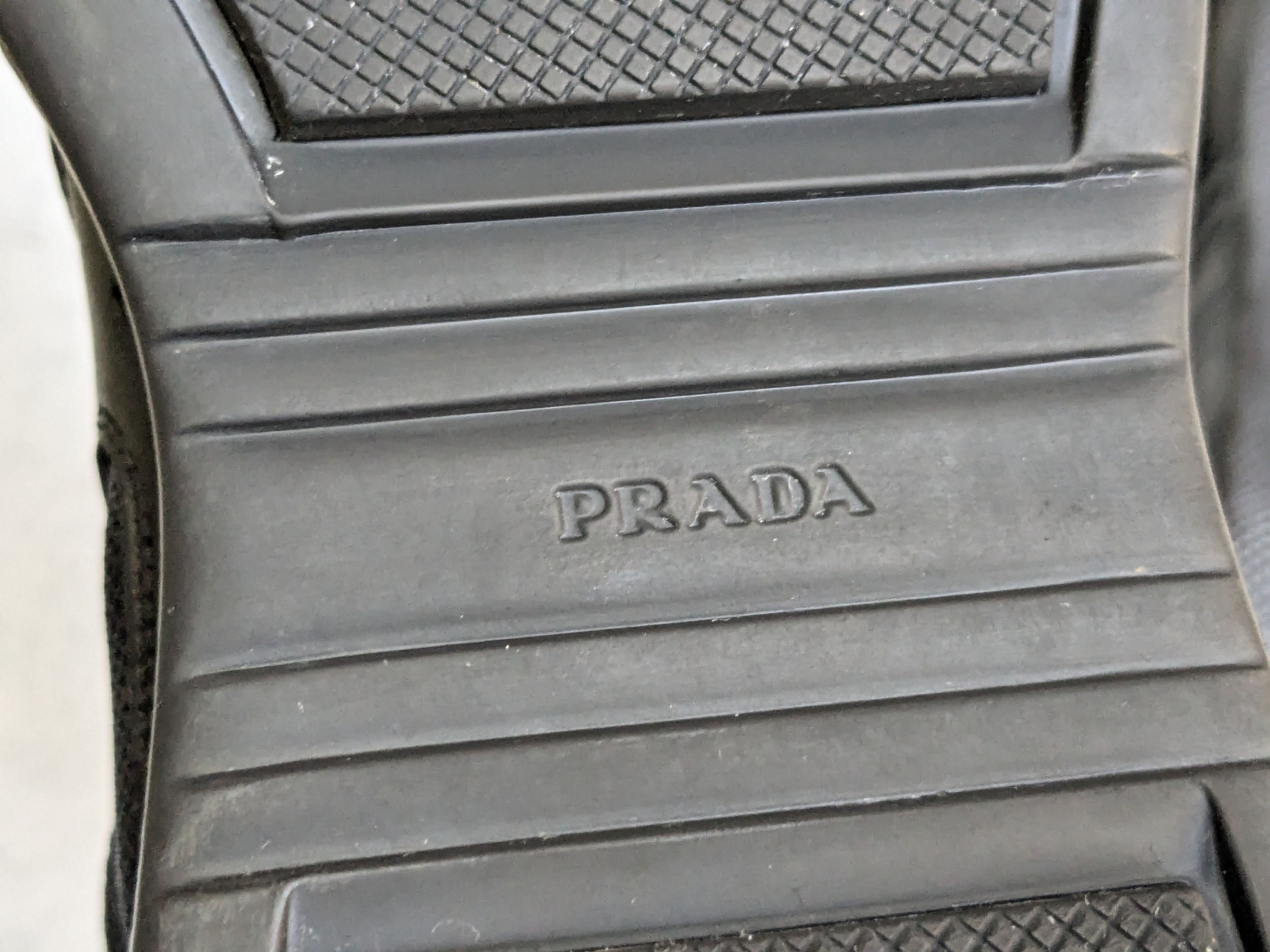 Prada Prada America's Cup Sneakers Black 9.5 Low Tops Leather Red Size US 9.5 / EU 42-43 - 16 Thumbnail
