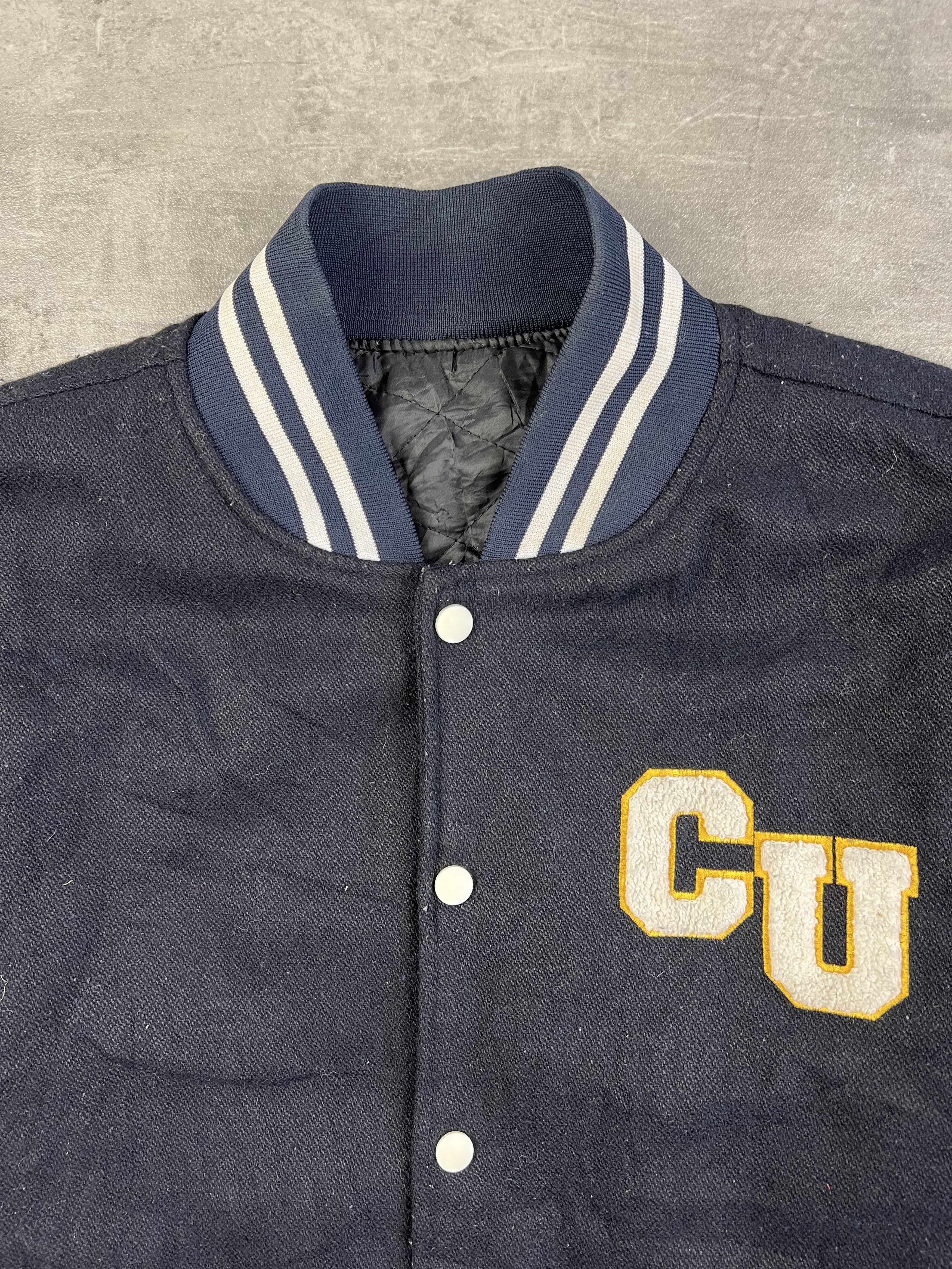 Vintage VARSITY JACKET DAEGU UNIVERSITY Size US L / EU 52-54 / 3 - 3 Thumbnail