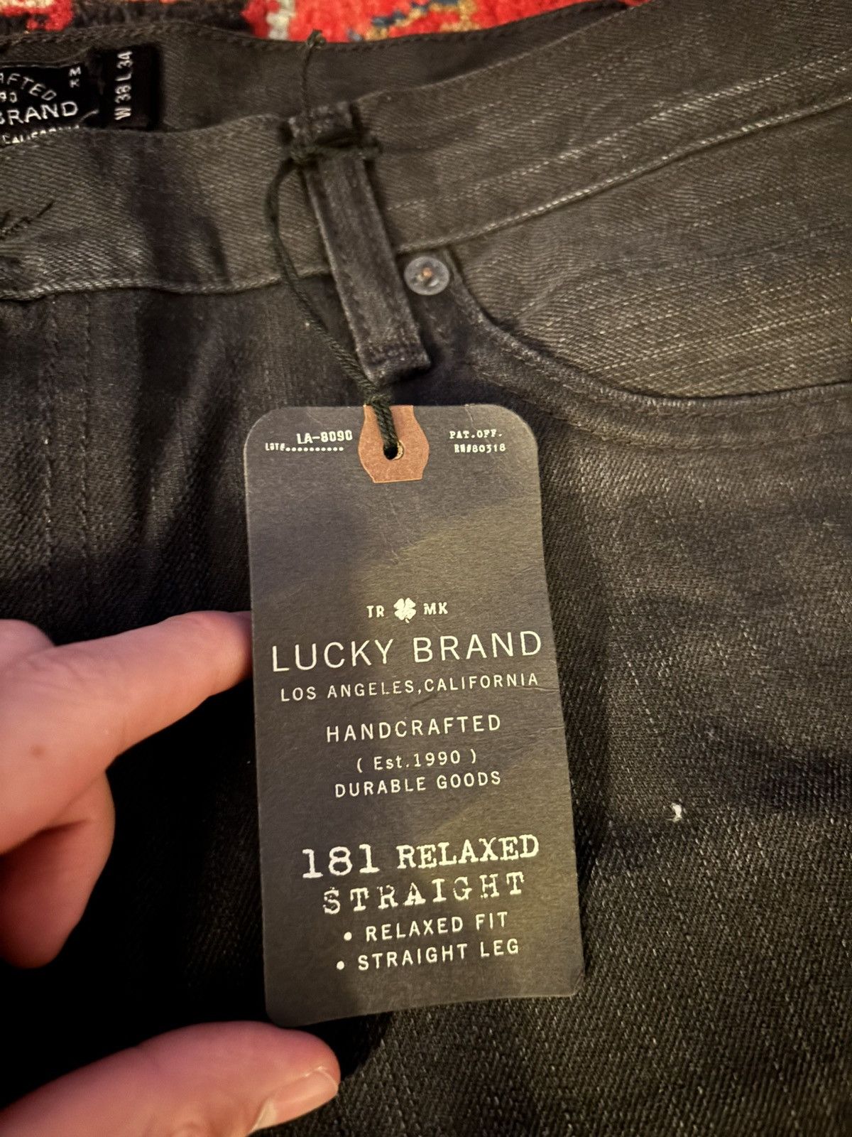 Lucky Brand × Vintage Black Lucky Brand Jeans Size US 38 / EU 54 - 3 Thumbnail