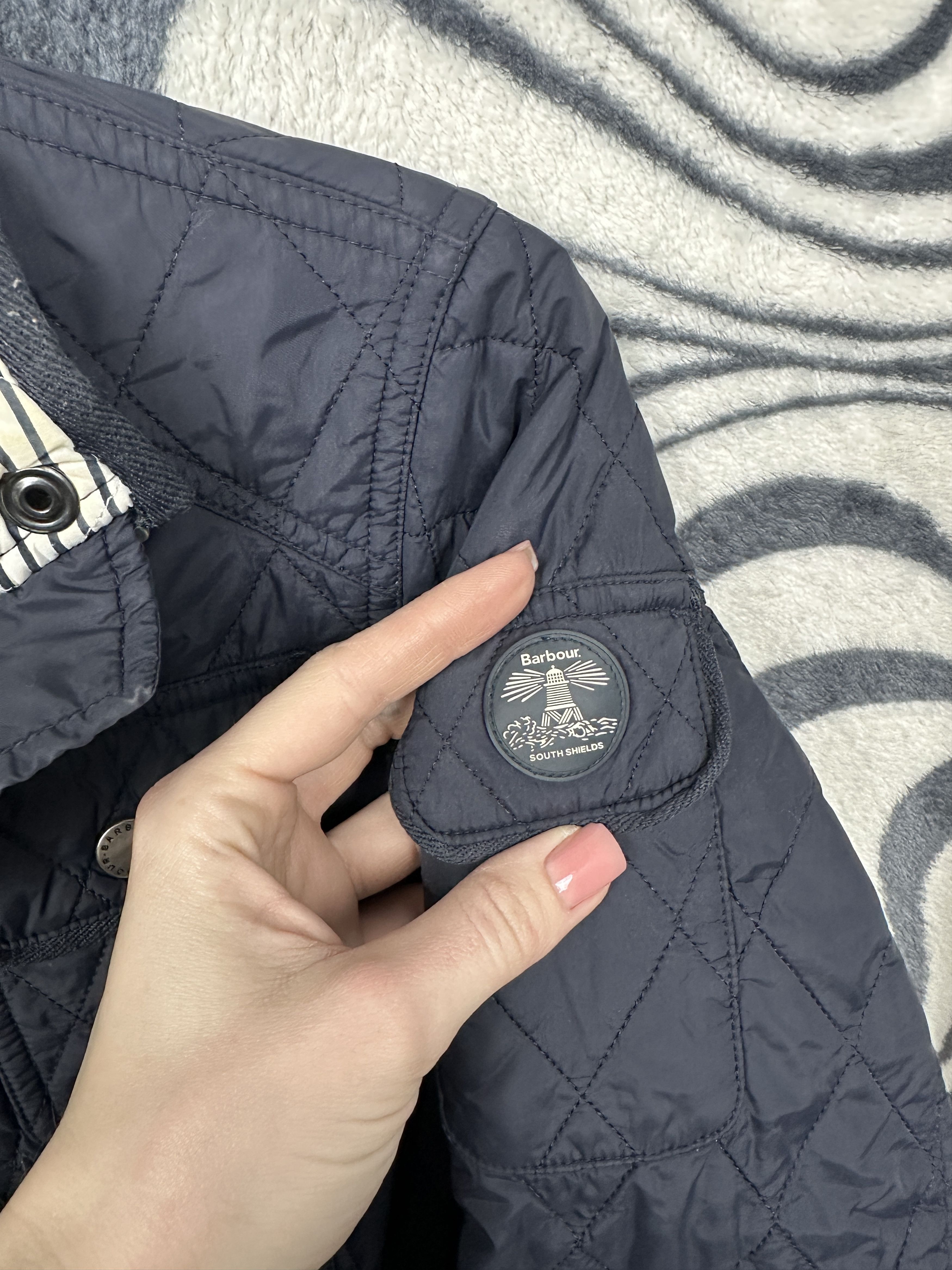 Barbour Barbour Womens Berryhead Quilted Jacket Size M / US 6-8 / IT 42-44 - 3 Thumbnail