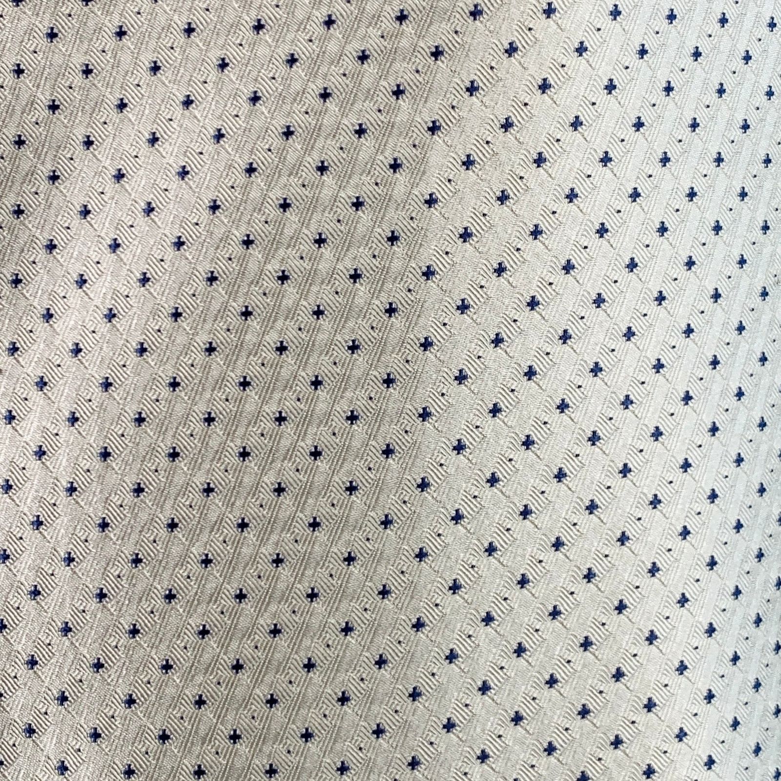 Other FAVOURBROOK 46 Beige Navy Dots Silk Classic Notch Lapel Vest Size US L / EU 52-54 / 3 - 2 Thumbnail