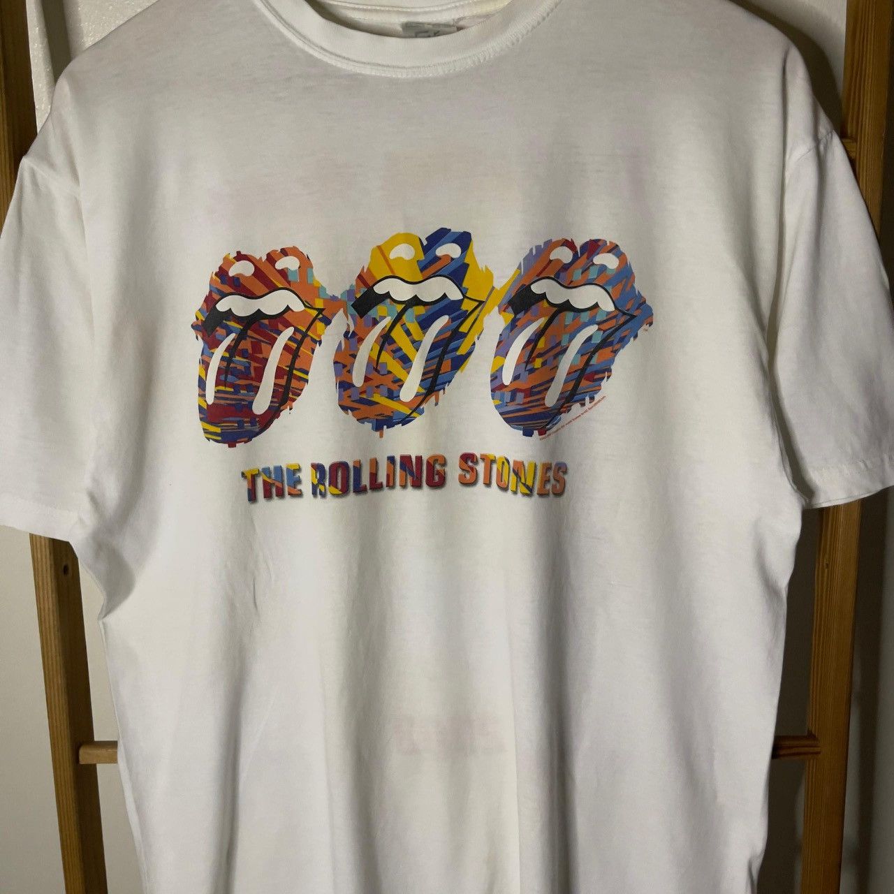 Vintage Vtg Rolling Stone 2003 Europe Tour T-shirt Size US M / EU 48-50 / 2 - 2 Thumbnail