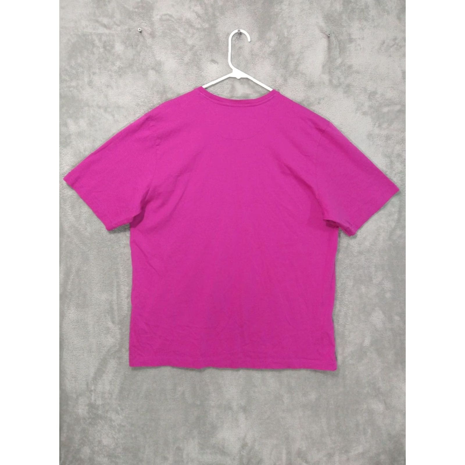 Tommy Bahama Tommy Bahama Shirt Mens Large Pink Short Sleeve Pima Cotton Pocket Crew Neck 90s Size US L / EU 52-54 / 3 - 2 Thumbnail