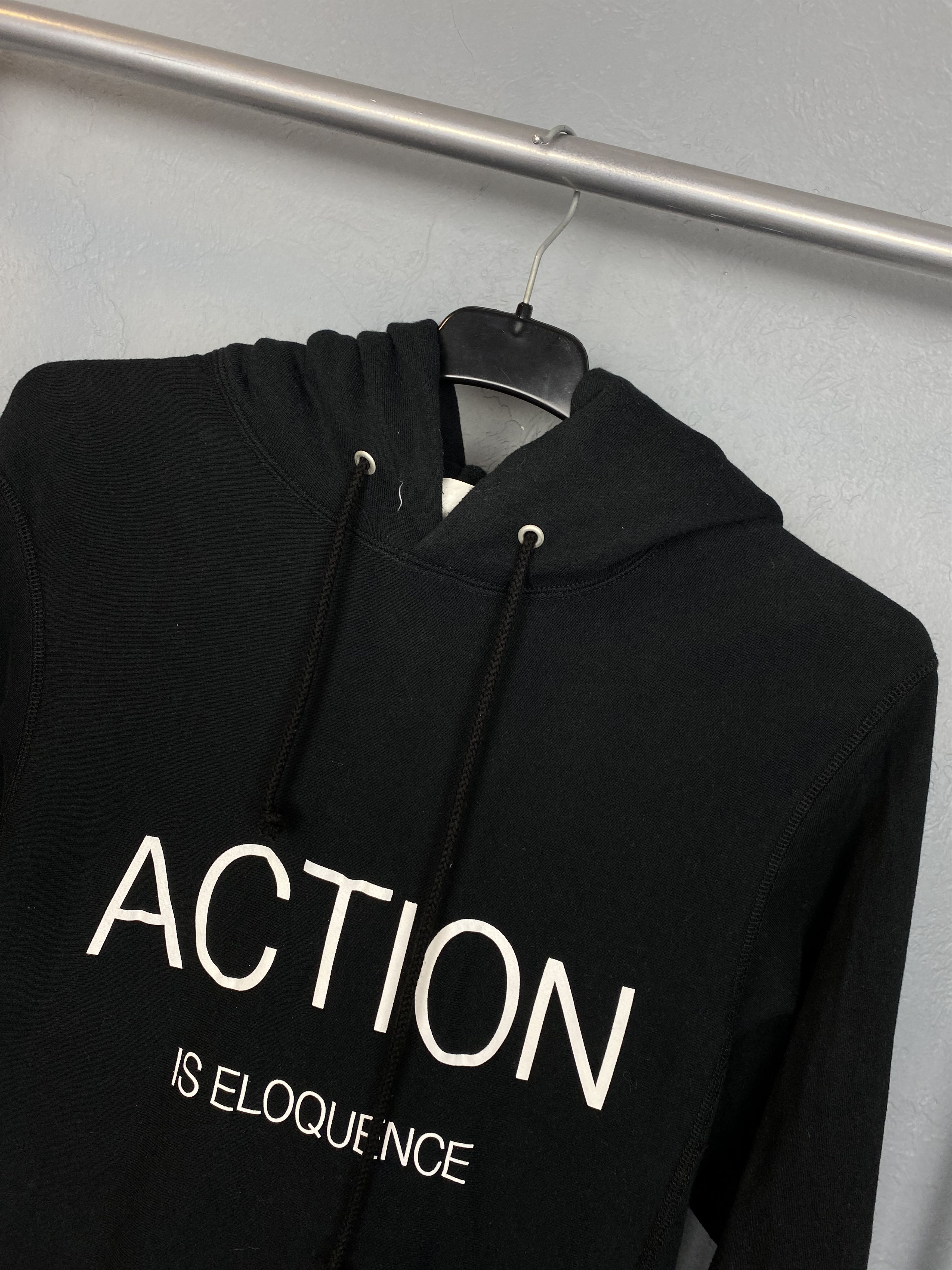 Comme des Garcons × Fumito Ganryu × Ganryu Ganryu Action Is Eloquence Hoodie Y2K Comme des Garcons Size US M / EU 48-50 / 2 - 2 Thumbnail