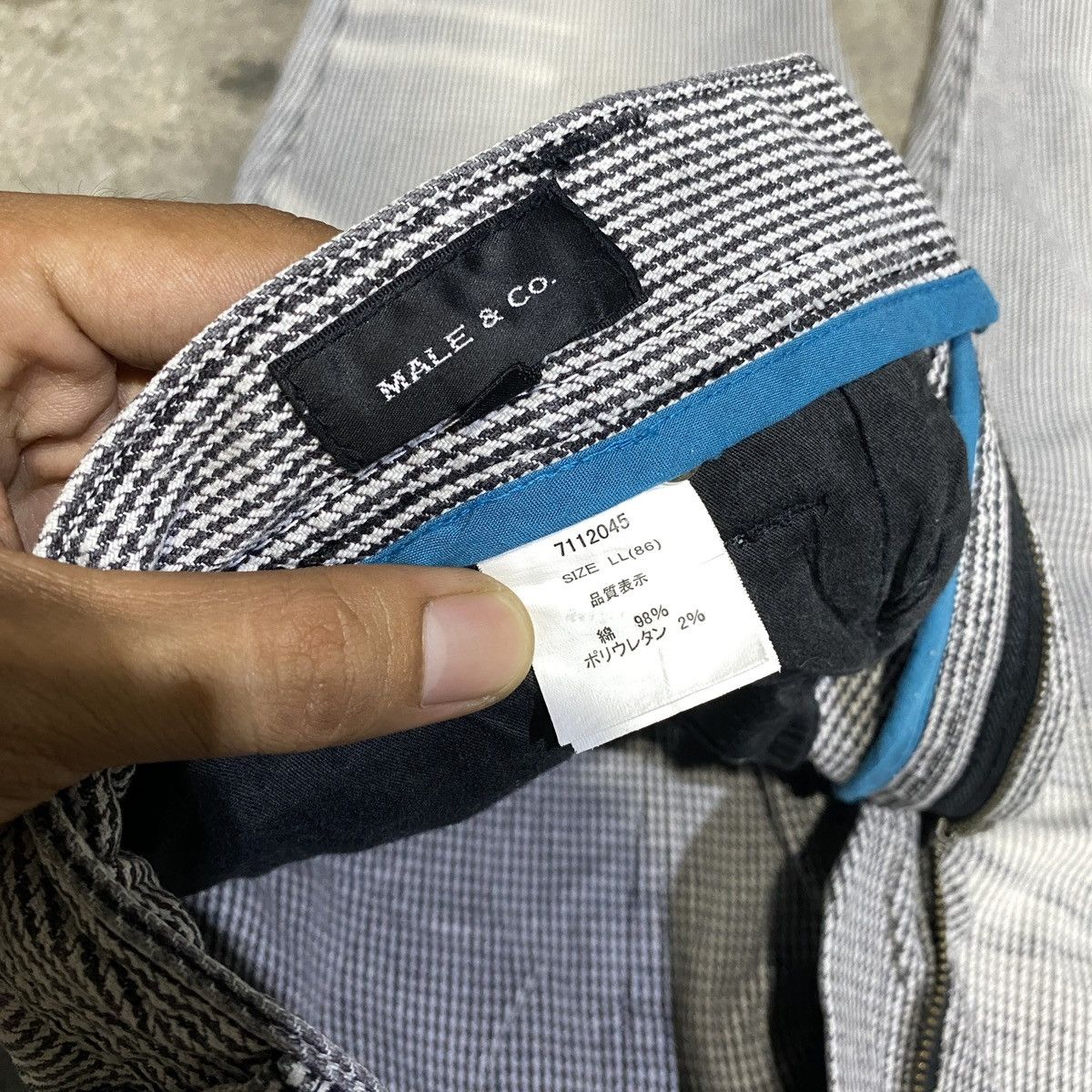 Japanese Brand Male & Co. Wash Denim Pant Size US 36 / EU 52 - 9 Thumbnail