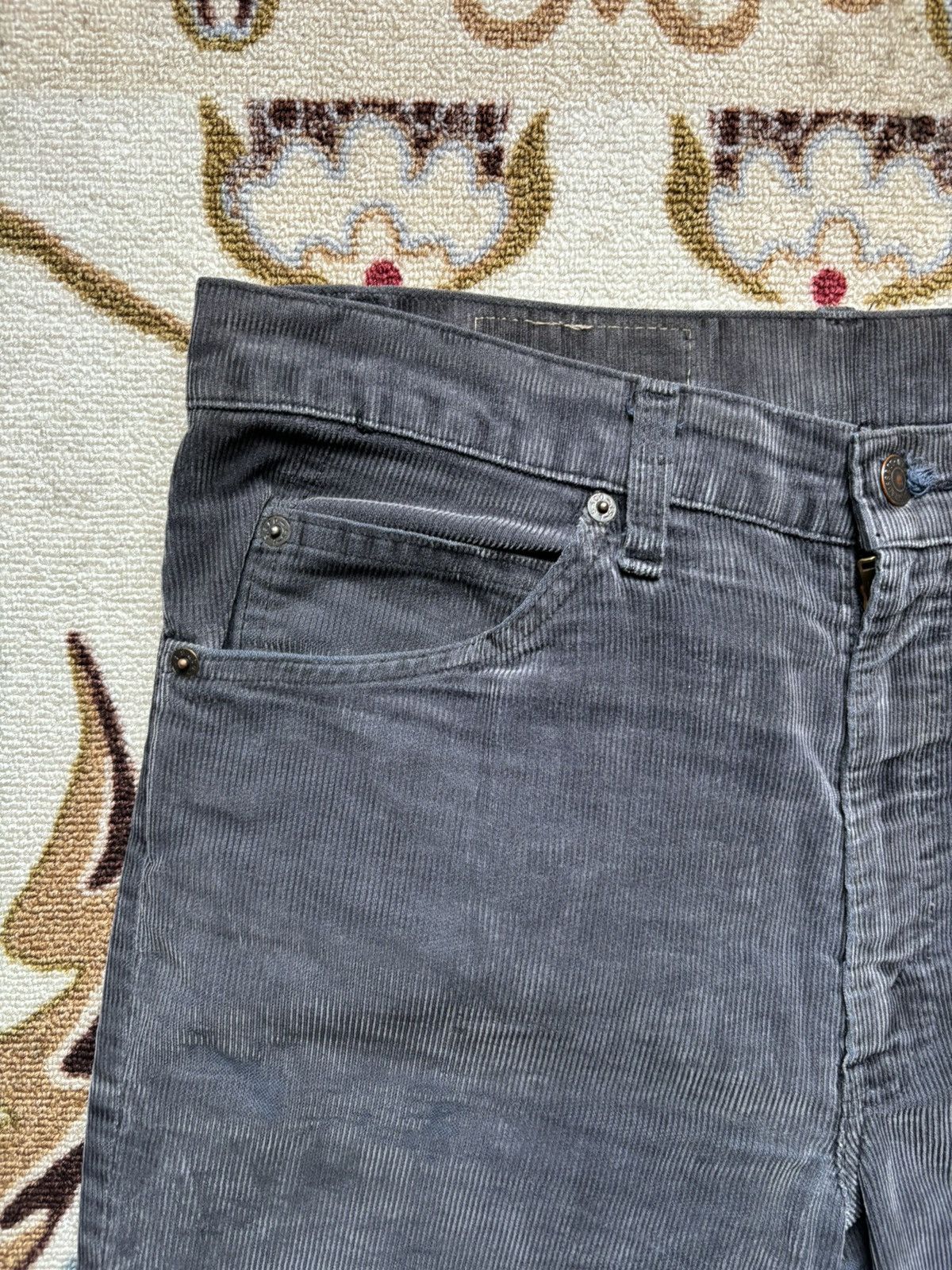 Levi's × Vintage Grey Levi Corduroy flares Size US 32 / EU 48 - 4 Thumbnail