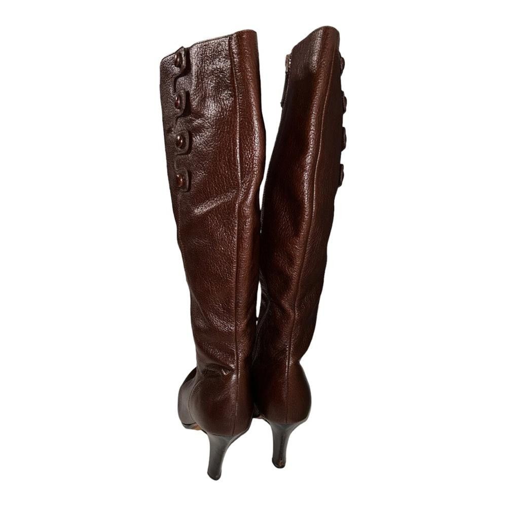 Cole Haan Cole Haan l Aliya Brown Leather Boots Size 8.5 Size US 8.5 / IT 38.5 - 4 Thumbnail