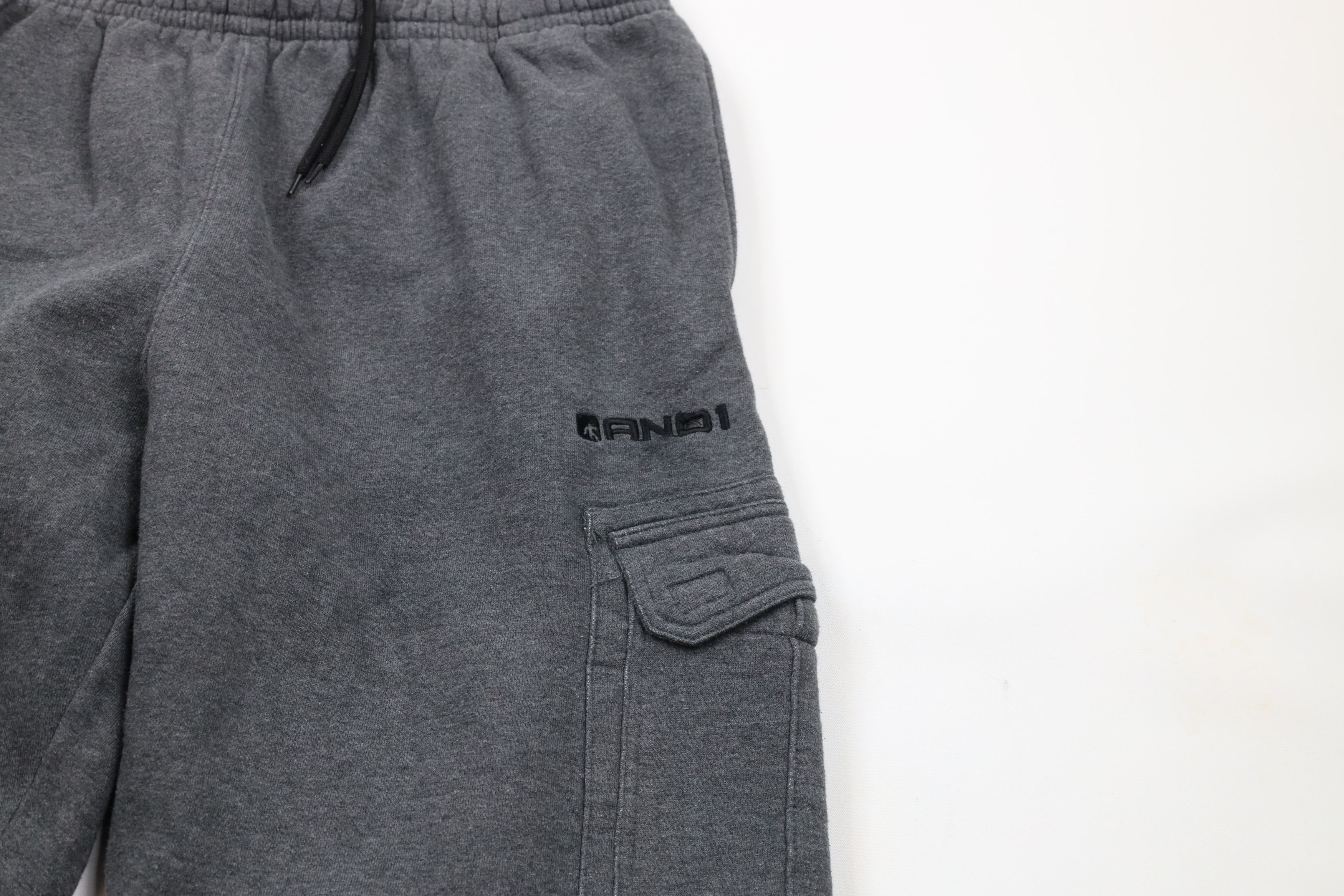 Vintage Vintage AND1 And One Basketball Wide Leg Cargo Sweatpants Size US 36 / EU 52 - 6 Thumbnail