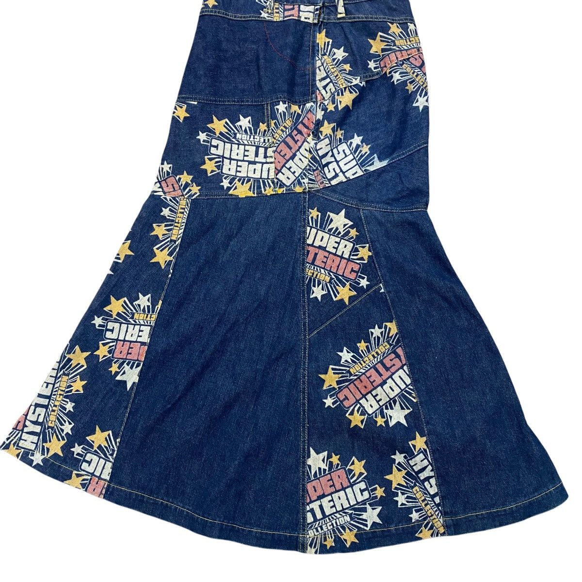 Hysteric Glamour Vintage Hysteric Glamour Denim Skirt Full Print Size 26" / US 2 / IT 38 - 5 Thumbnail