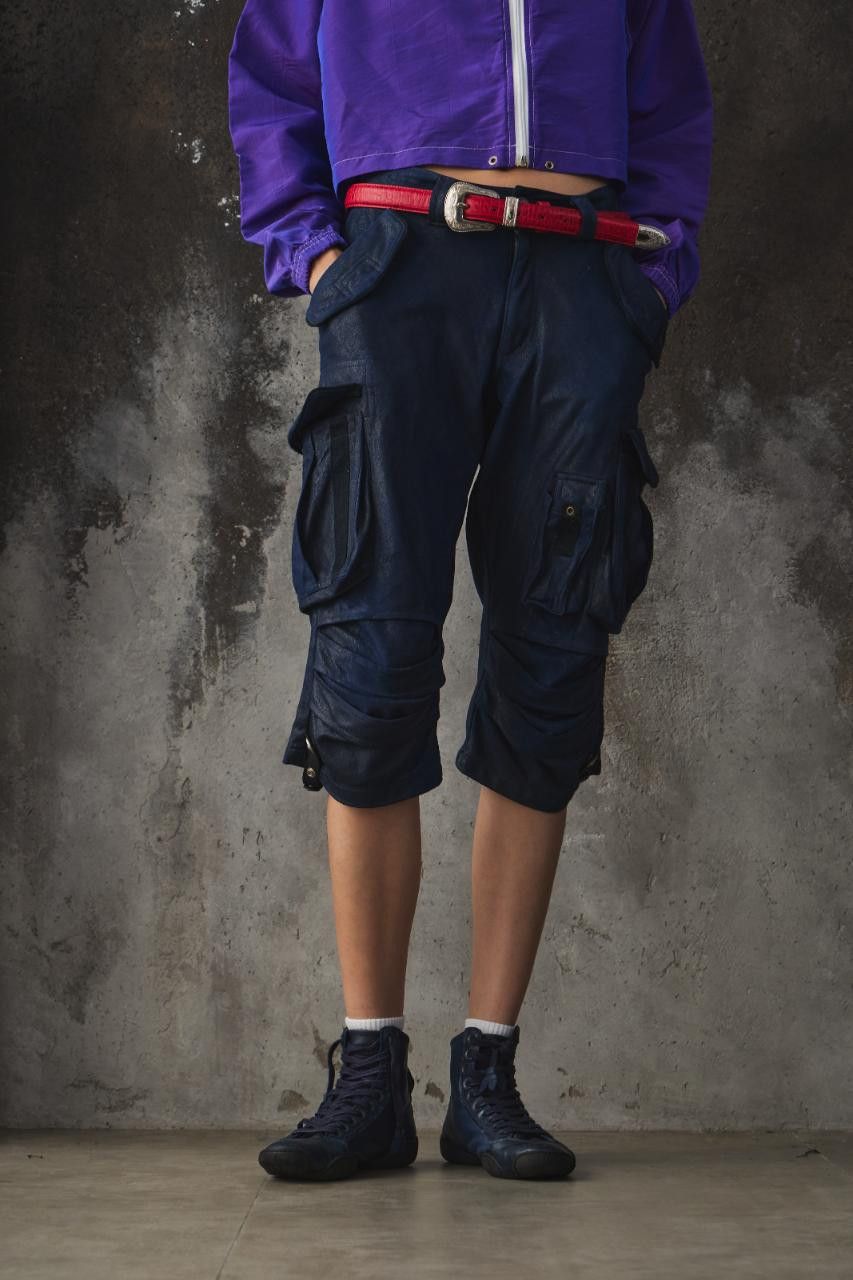 Tornado Mart Tornado Mart Archive Tactical Cargo Cropped Pants Size US 30 / EU 46 - 1 Thumbnail