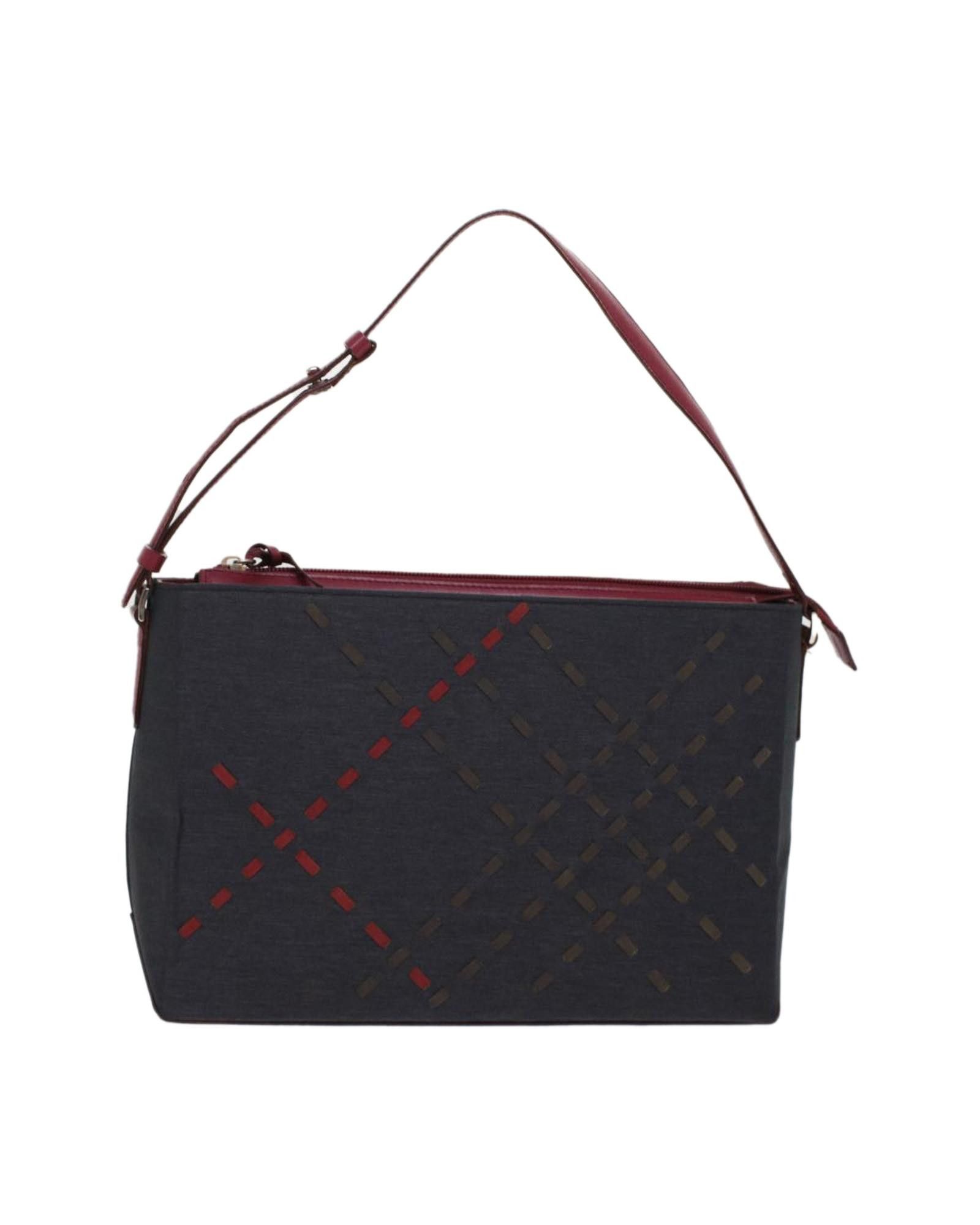 image of Burberry Black Nylon Shoulder Bag - Practical And Versatile, Women's